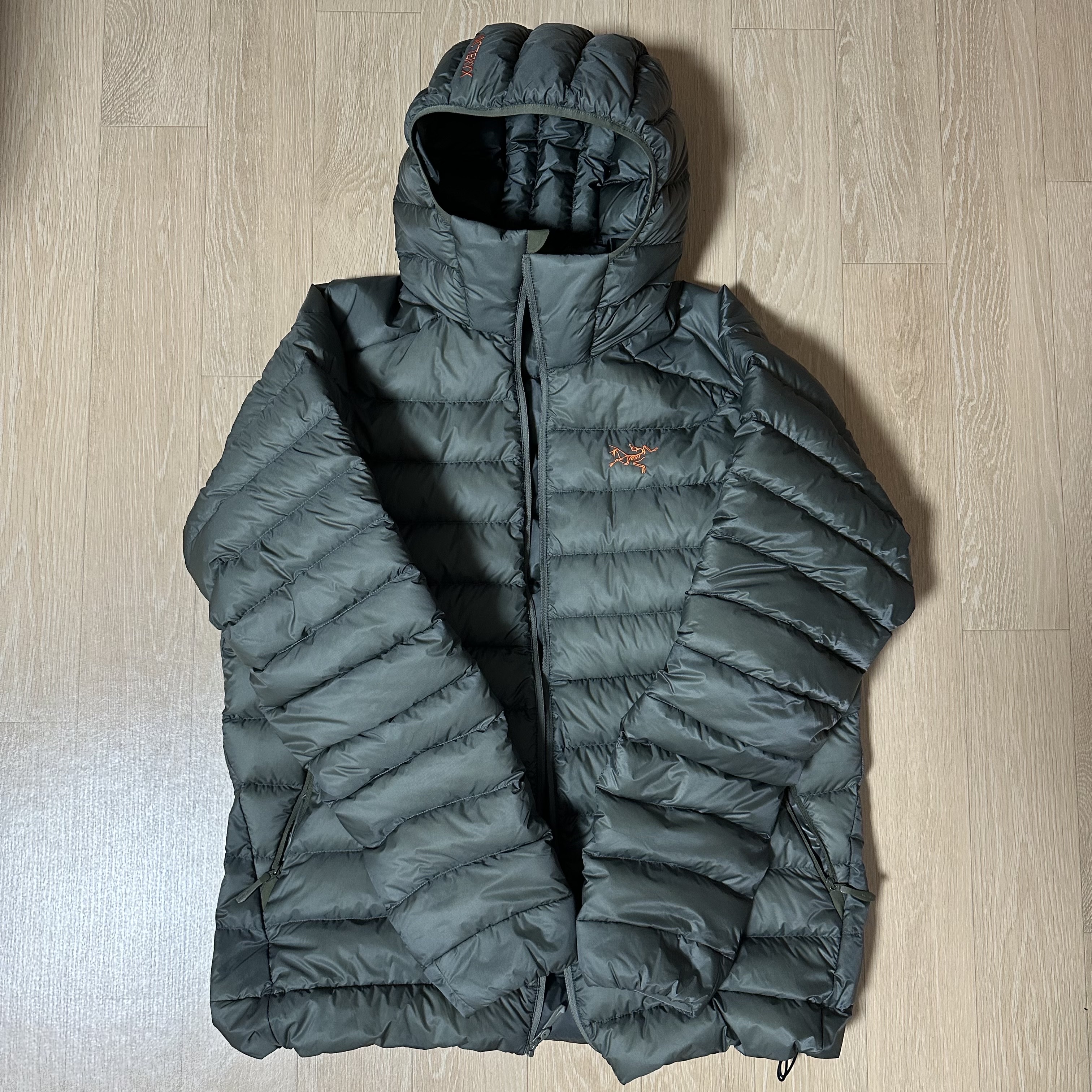 Arc'teryx Cerium Hoody Forage Verve 착용 스타일