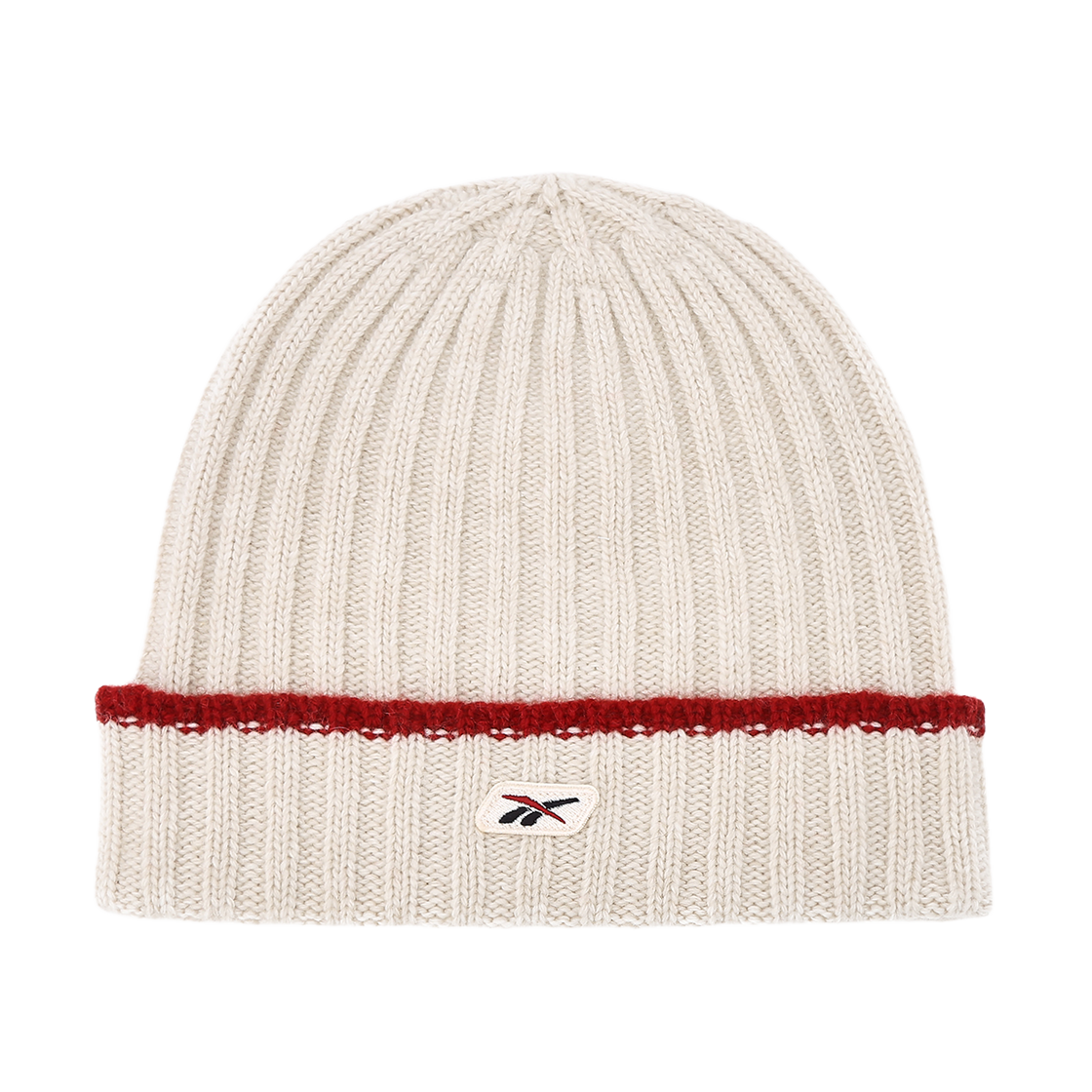 REHE5FY11I1 Reebok Vector Patch Beanie Oatmeal