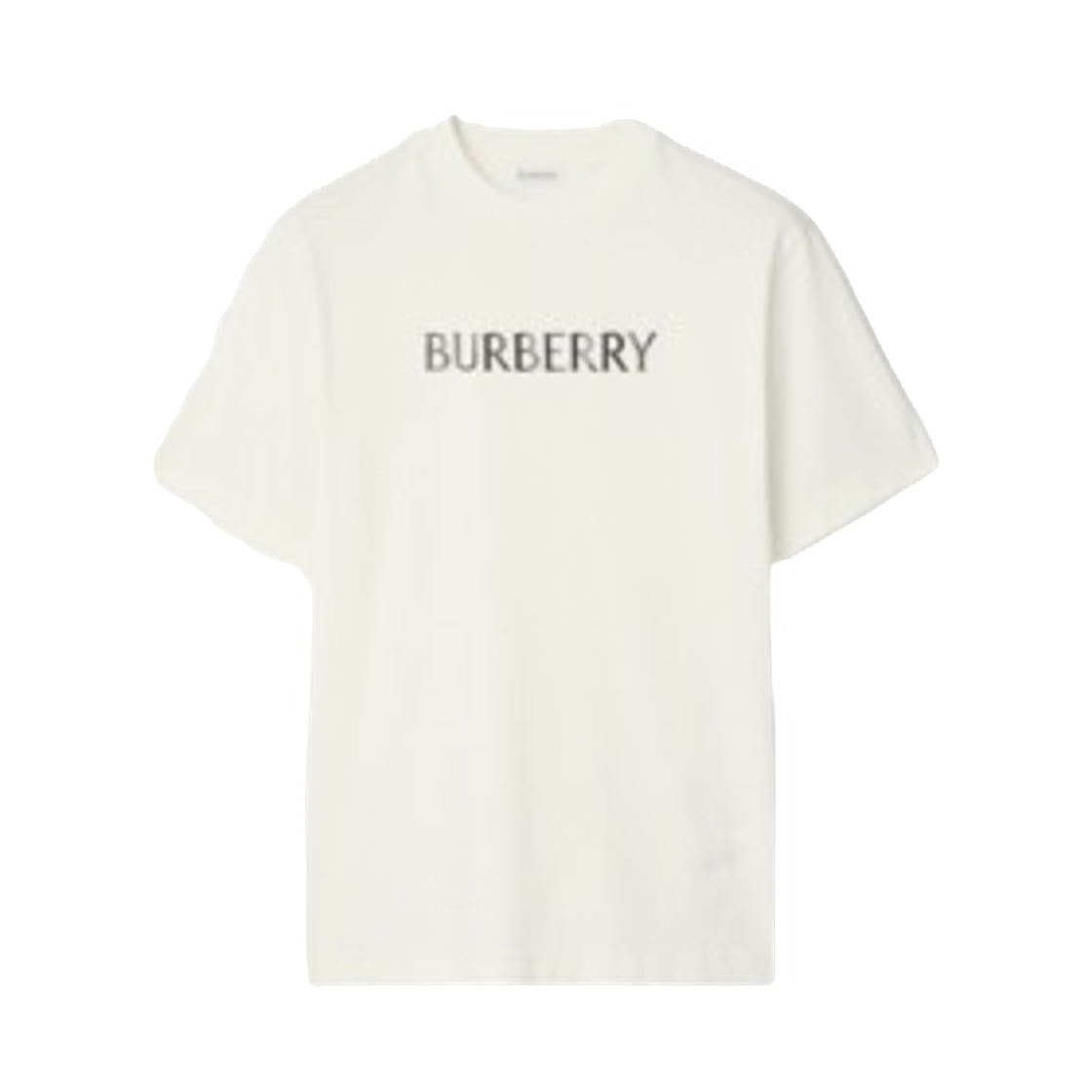 81223891 Burberry Logo Cotton T-shirt Chalk White