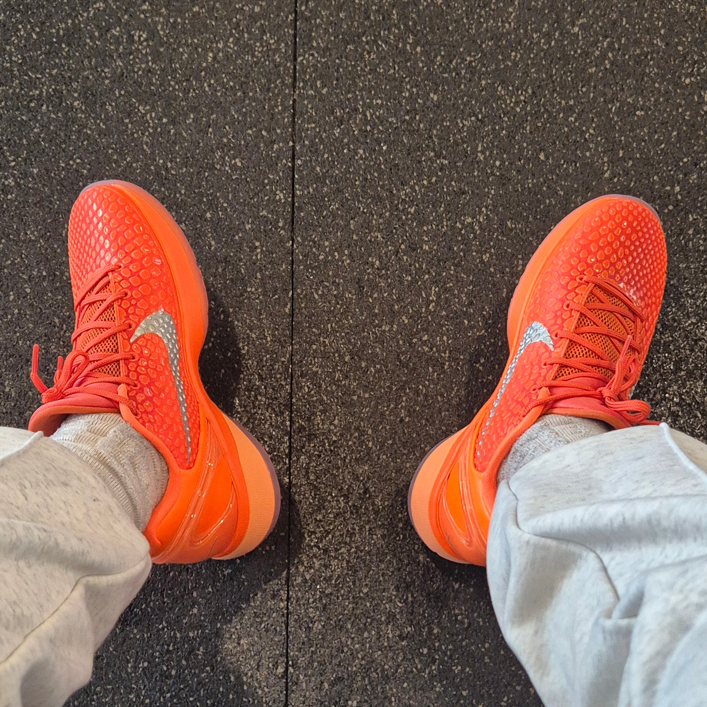Nike Kobe 6 Protro Total Orange 착용 스타일 - 1