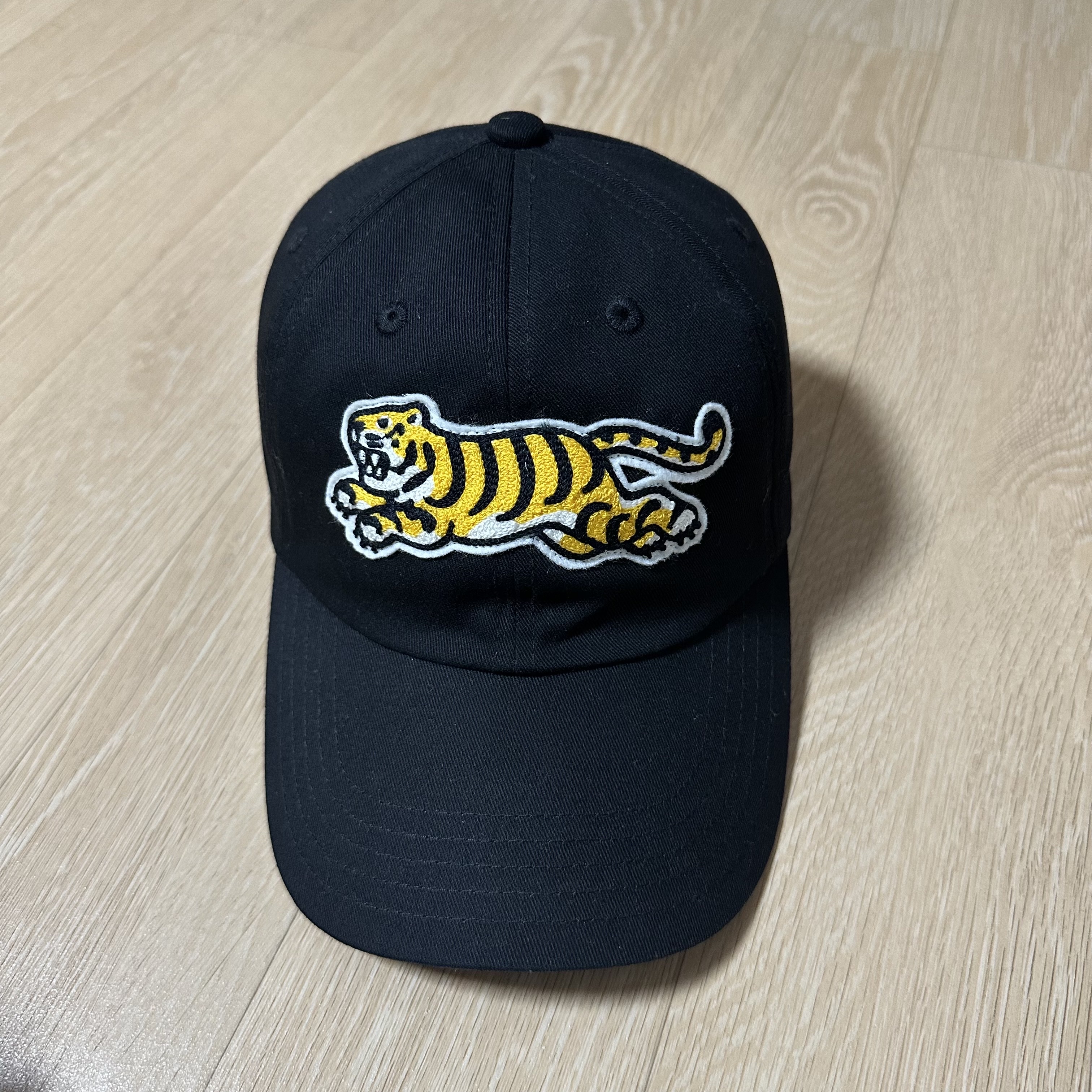 Human Made 6-Panel Twill Cap #4 Black 착용 스타일