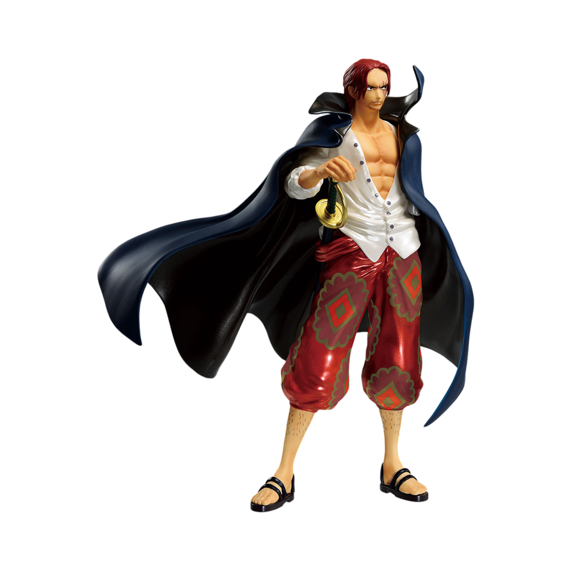반다이 제일복권 원피스 필름 레드 라스트원상 샹크스 피규어 메탈릭 컬러 버전(Bandai Ichiban Kuji One Piece FILM RED Last One Prize Shanks Figure Metallic Color Ver.) - 1