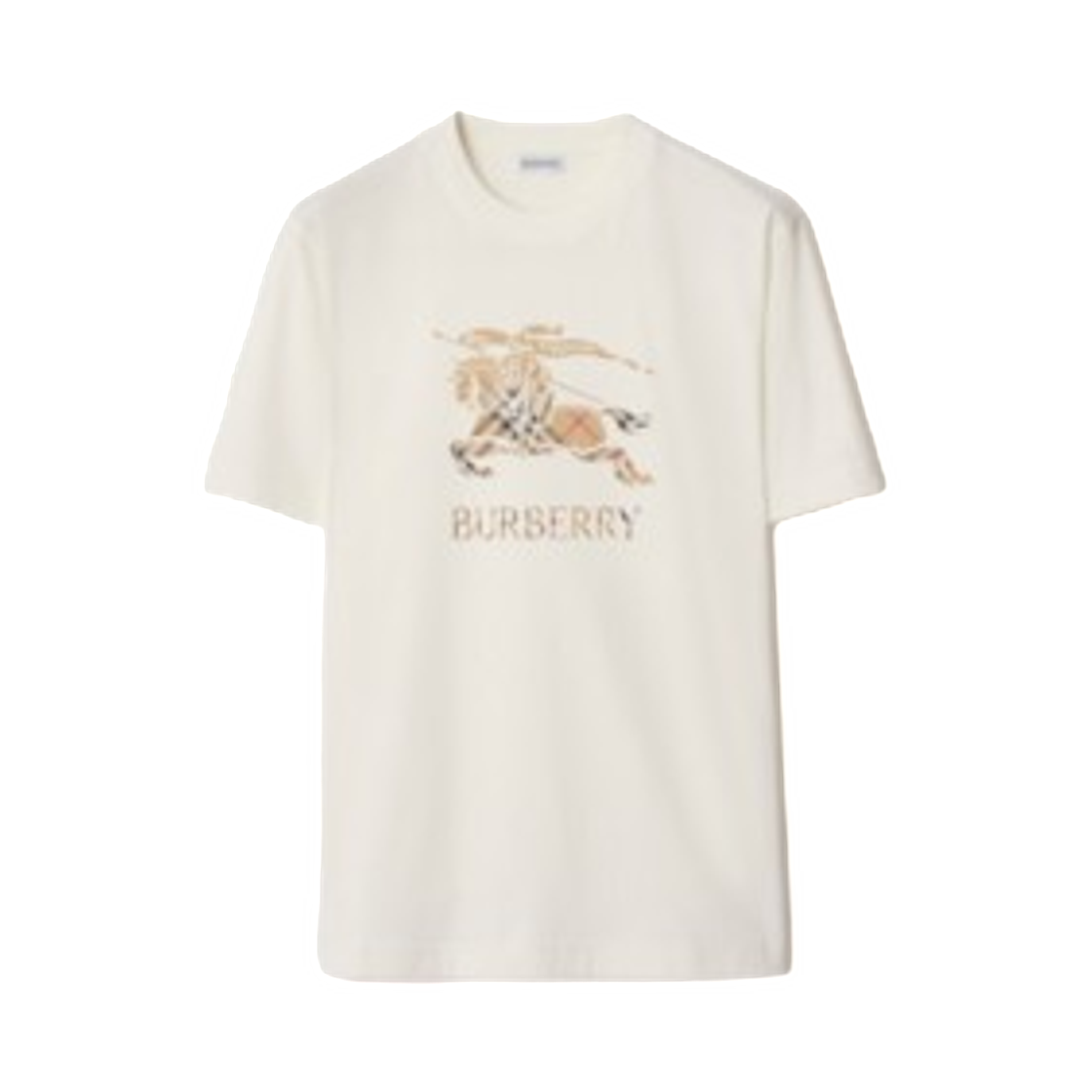 8119014 Burberry EKD Ombre Cotton T-shirt Chalk White