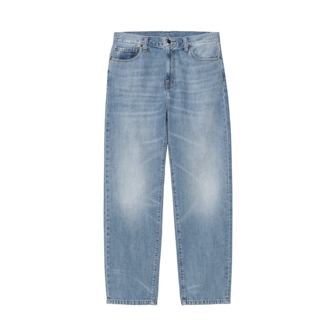 칼하트 WIP 에어론 팬츠 블루 버스트 워시드(Carhartt WIP Aaron Pant Blue Burst Washed) - 1