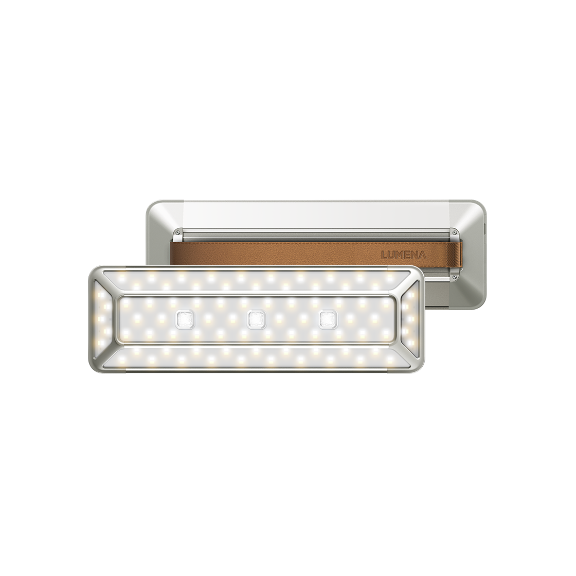 루메나 5.1CH MAX 2 LED 캠핑랜턴 메탈릭 베이지(Lumena 5.1CH MAX 2 LED Camping Lantern Metallic Beige)