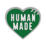 Human Made Heart Pin Green