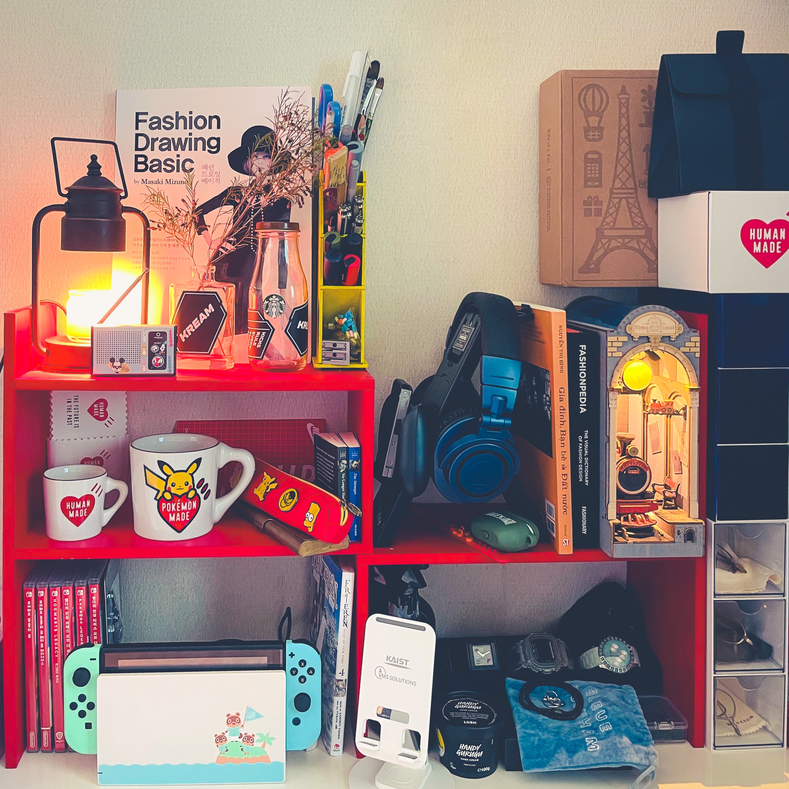 Human Made x Pokemon Made Coffee Mug White, Nintendo Switch Animal Crossing New Horizons 착용 스타일