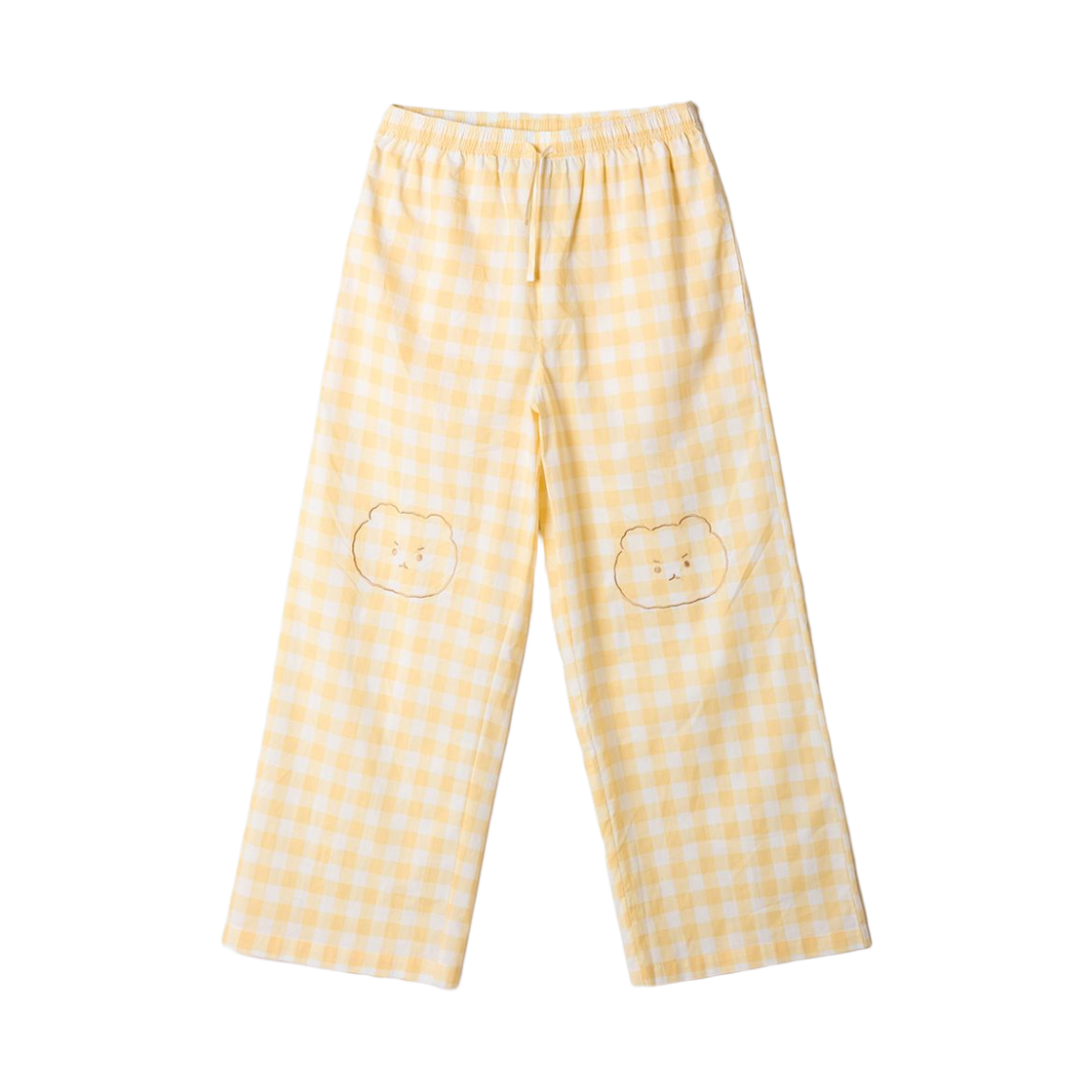 SPPPF4VU11 Spao x Manggom Pajama Pants Yellow