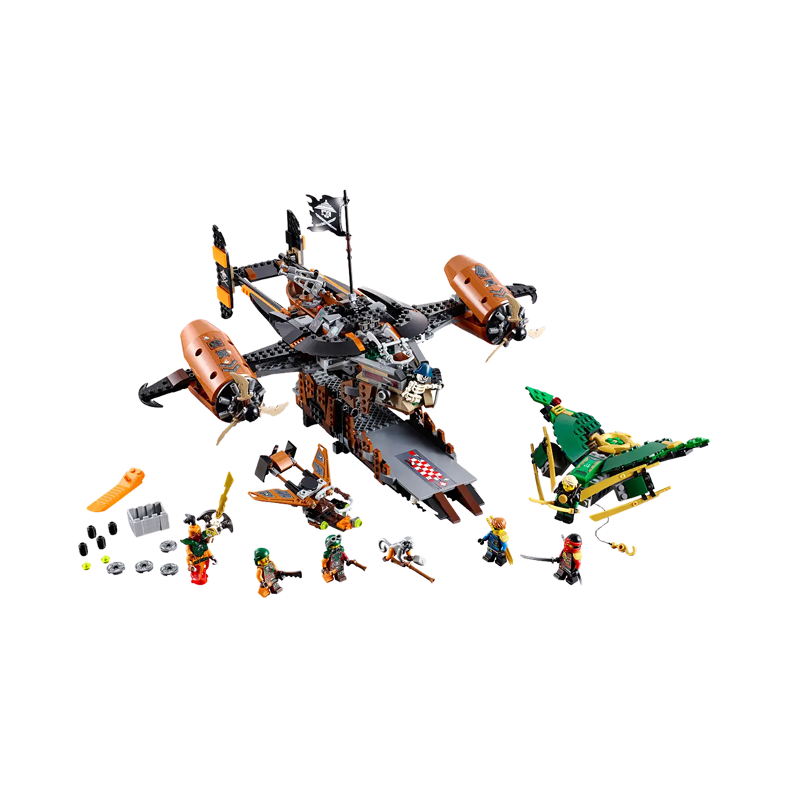 레고 닌자고 미스포춘의 함선(Lego Ninjago Misfortune's Keep Set)