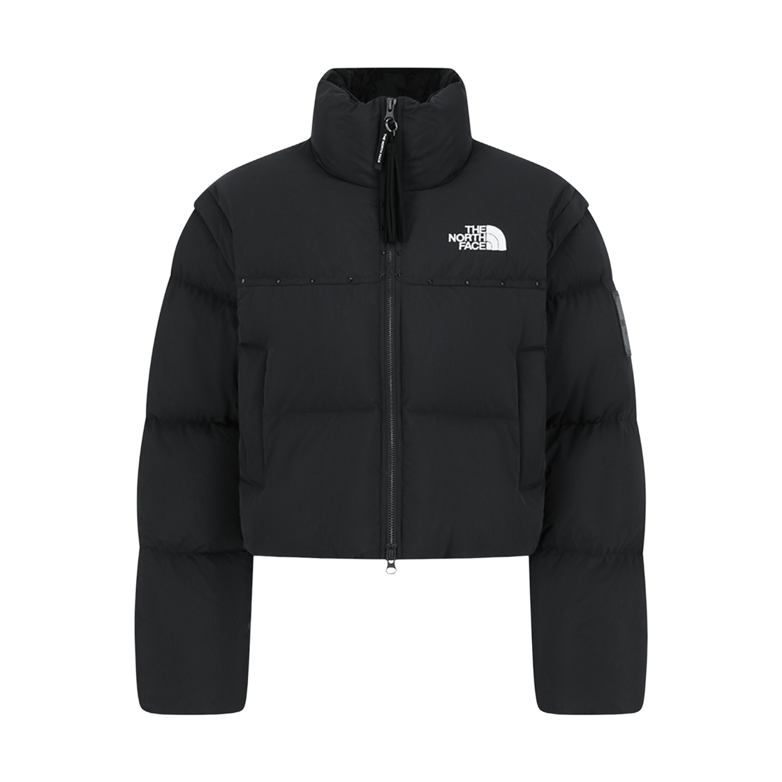 NJ1DR83J (W) The North Face Vintage Nuptse DT Jacket RDS Black - 25FW