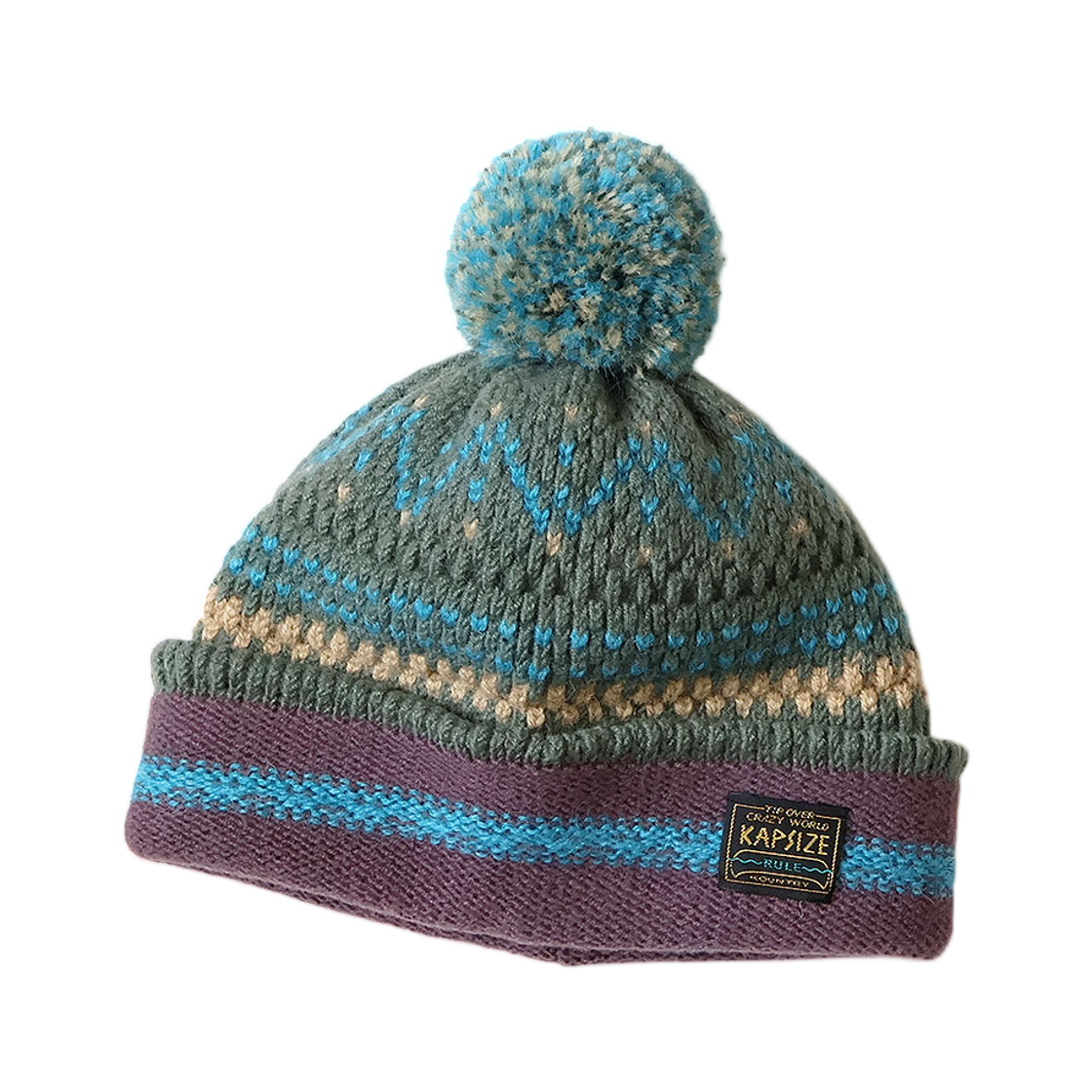 캐피탈 5G 울 니트 캡 그레이(Kapital 5G Wool Knit Cap Grey) - 1