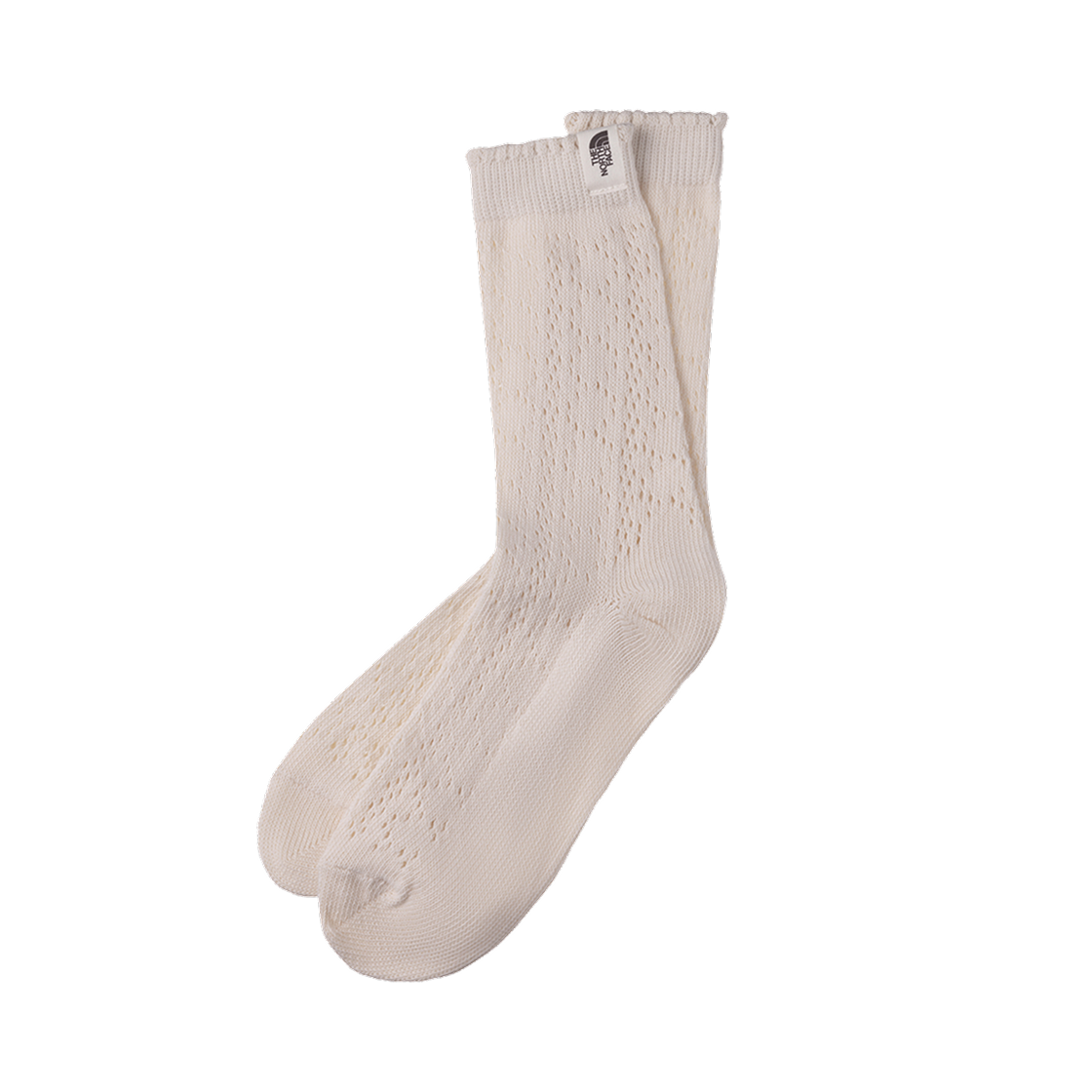 NY4MR03J (W) The North Face Crochet Socks Cream