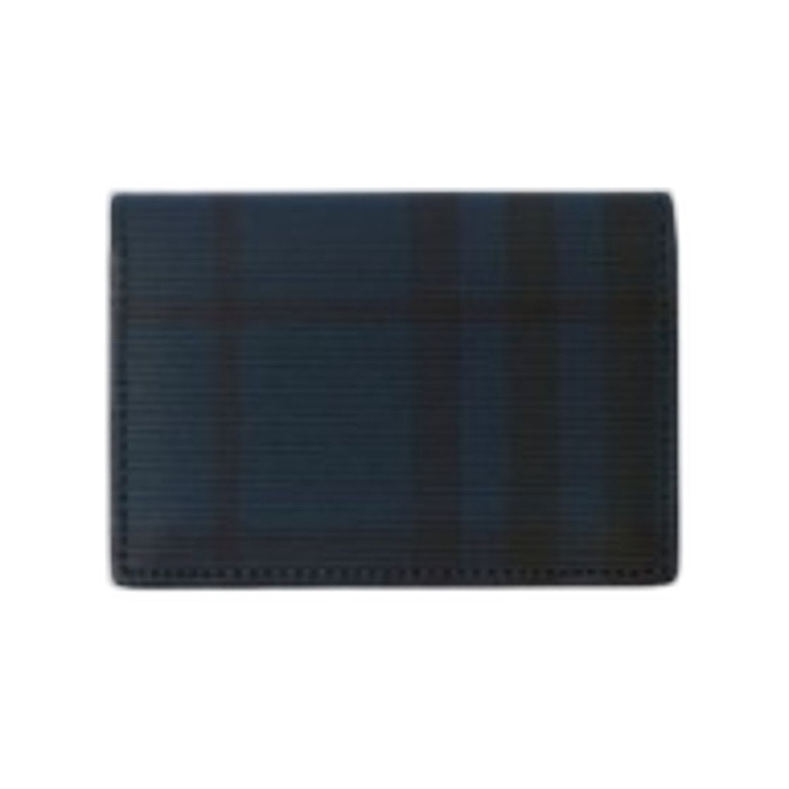 버버리 체크 바이폴드 카드 케이스 네이비(Burberry Check Bifold Card Case Navy) - 2