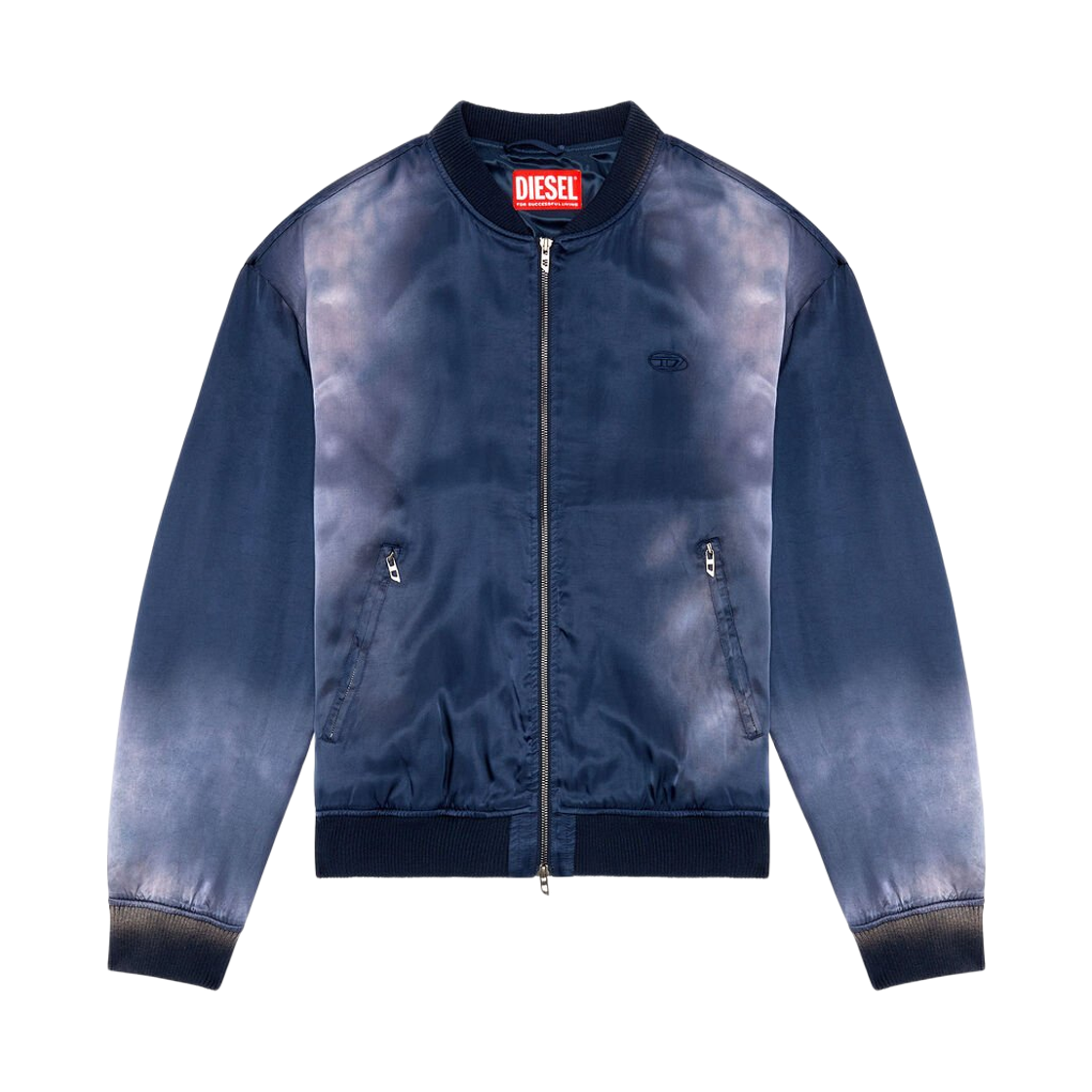 디젤 J-마텍스 사틴 봄버 자켓 블루(Diesel J-Martex Satin Bomber Jacket Blue)