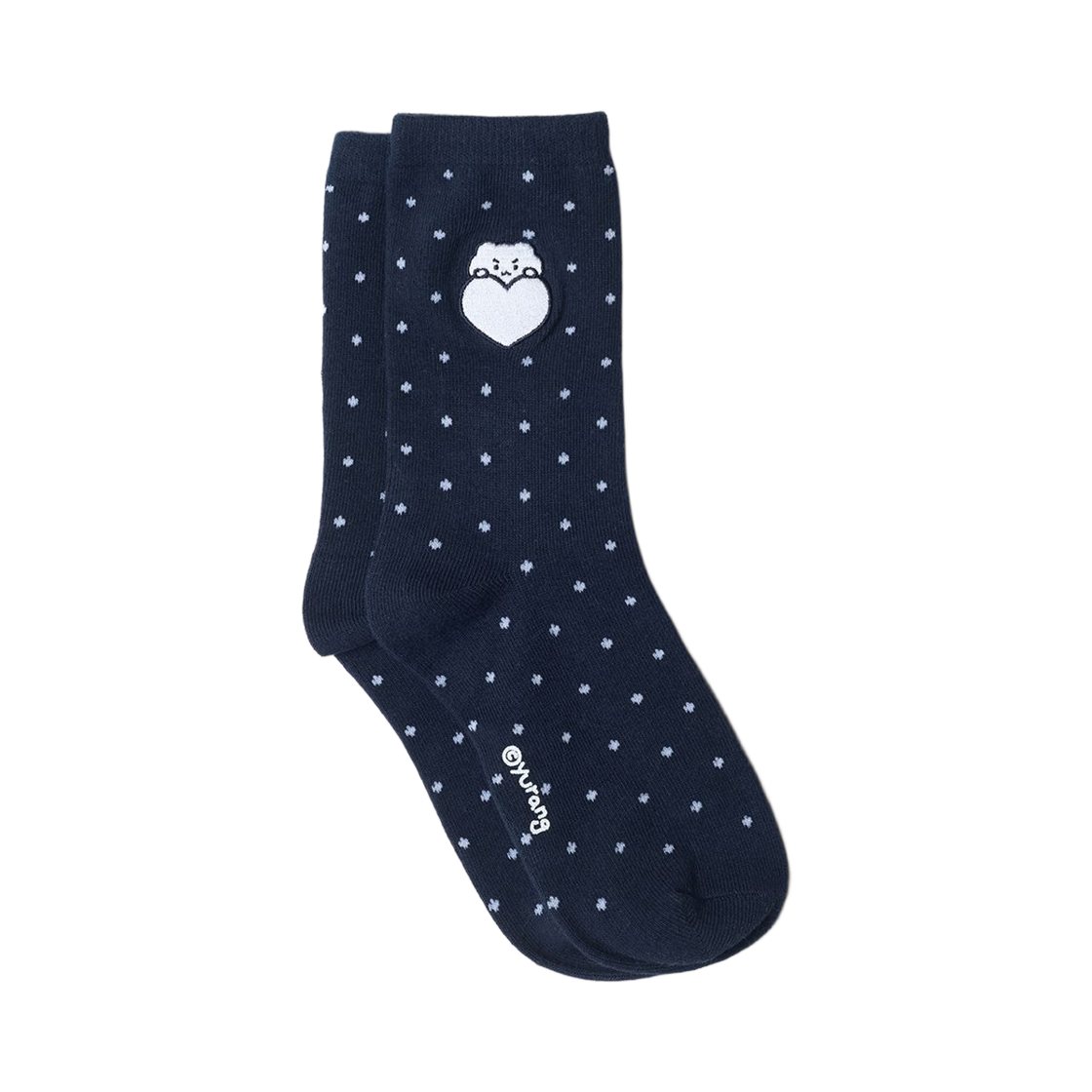 스파오 x 망그러진곰 삭스 네이비(Spao x Manggom Socks Navy)