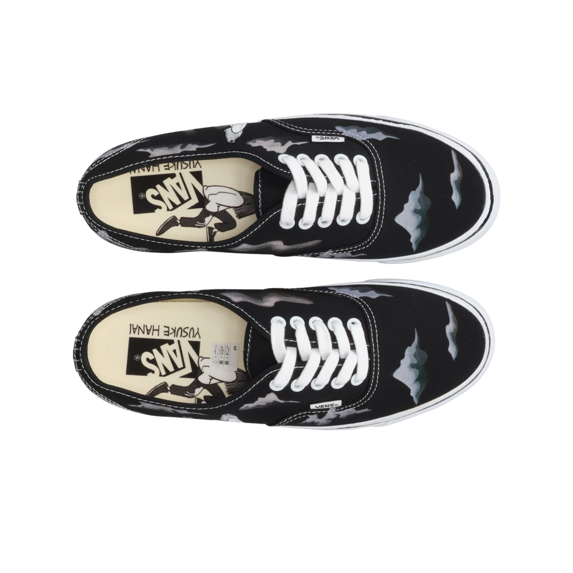 반스 x 유스케 하나이 프리미엄 어센틱 44 LX 캔버스 블랙 트루 화이트(Vans x Yusuke Hanai Premium Authentic 44 LX Canvas Black True White) - 2