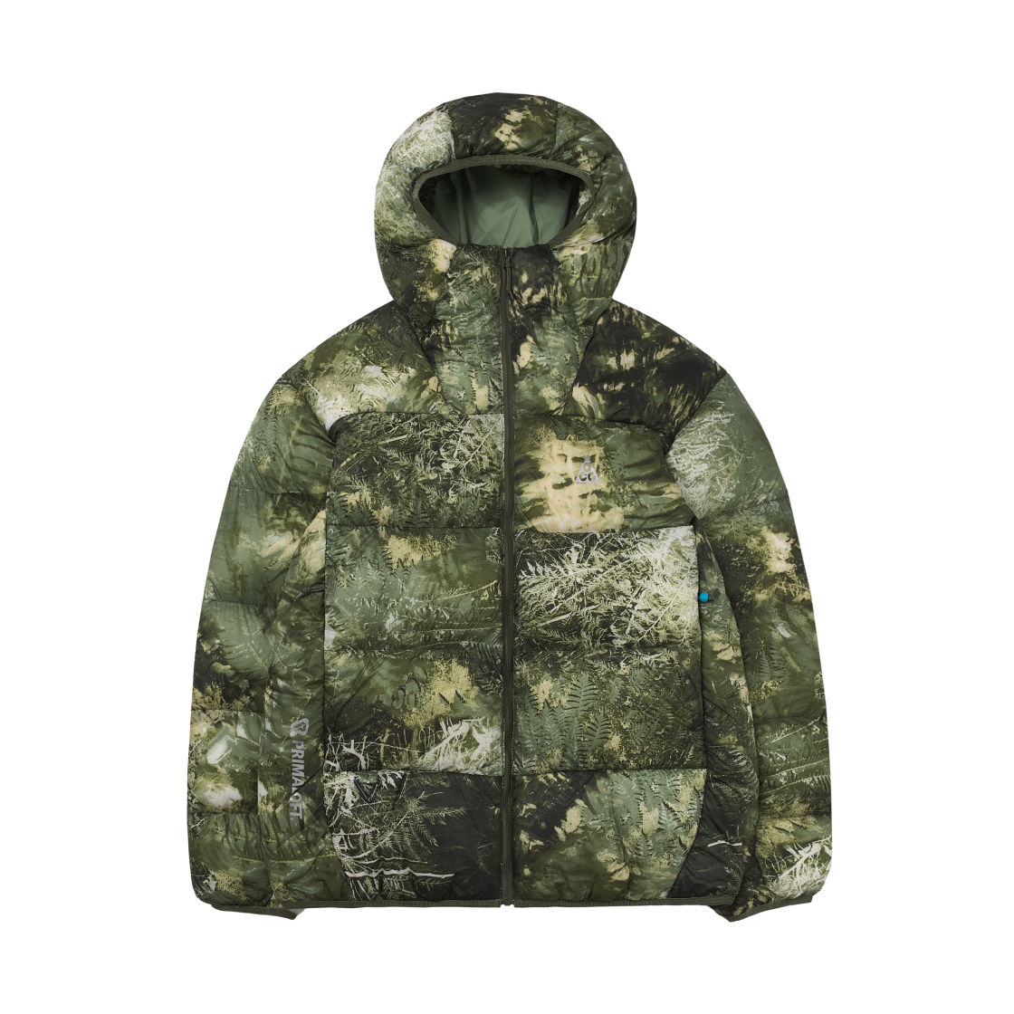 FB8122-386 Nike ACG Therma-Fit ADV Lunar Lake Puffer Loose Hooded Jacket Oil Green Medium Olive - Asia
