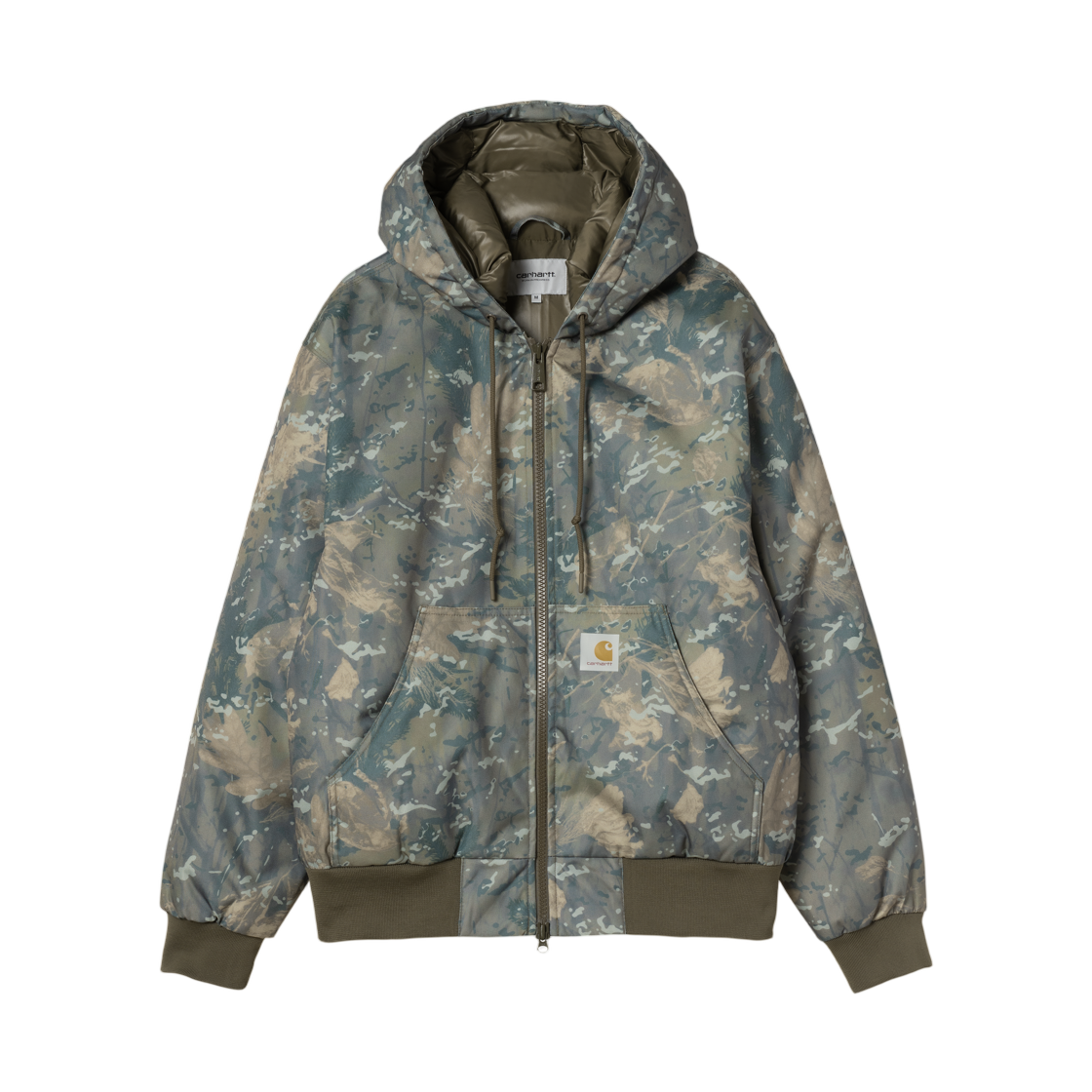 I036929-38T-XX Carhartt WIP OG Active Cold Jacket Camo Combi Green