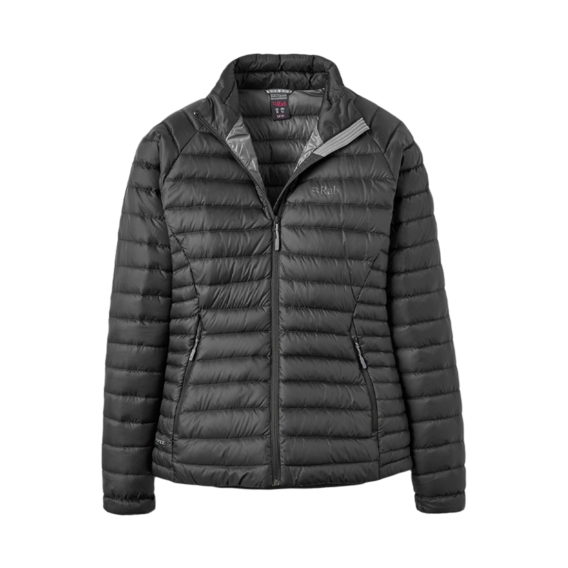 RABQDB170BLK008 Rab Microlight Jacket Wmns Black