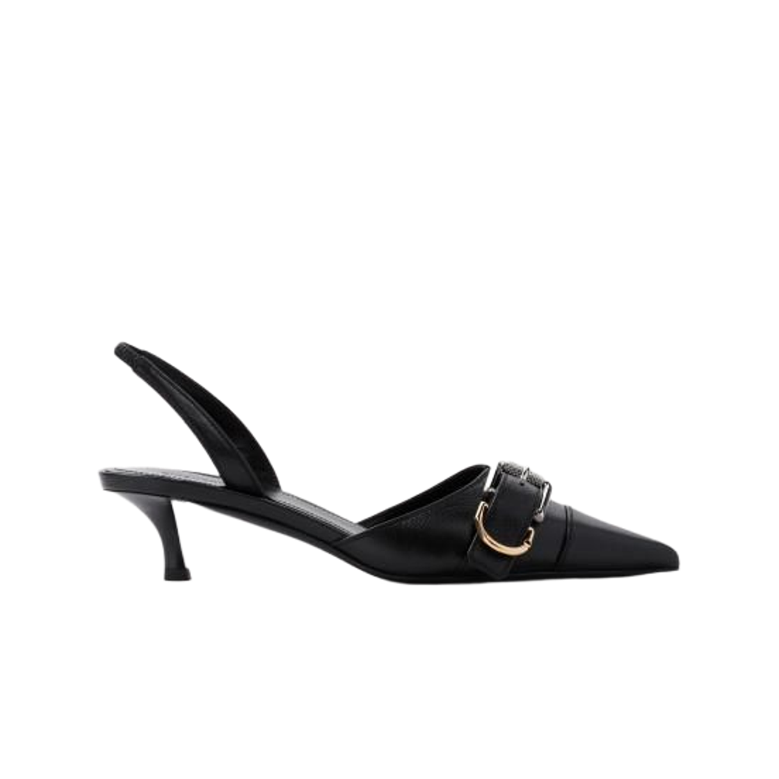 (W) 지방시 부아유 슬링백 블랙((W) Givenchy Voyou Slingback Black)