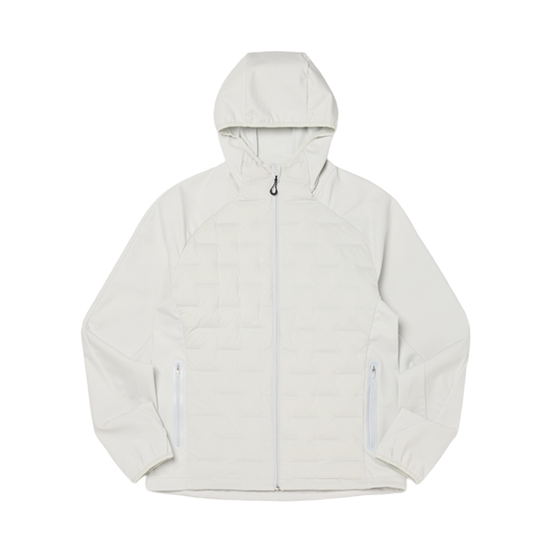 아식스 하이브리드 다운 후드 글레이셔 그레이(Asics Hybrid Down Hoodie Glacier Grey)