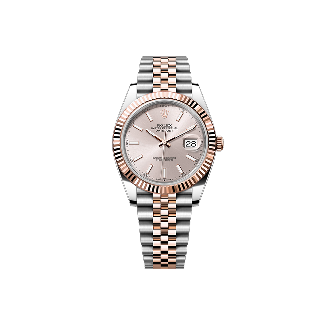 ITHHJ67BNEOC Rolex Datejust 41 - 126331 Thunderstorm Bar Jubilee No. 6825