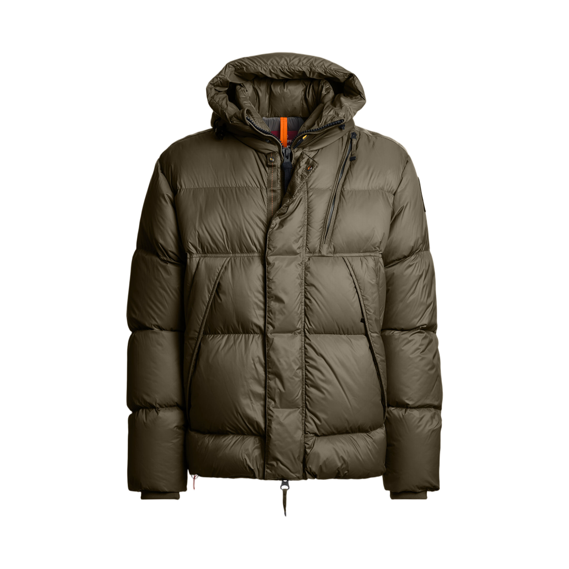 25WMPMPUPP01P150103 Parajumpers Cloud Hooded Down Jacket Olive Grey - 25FW