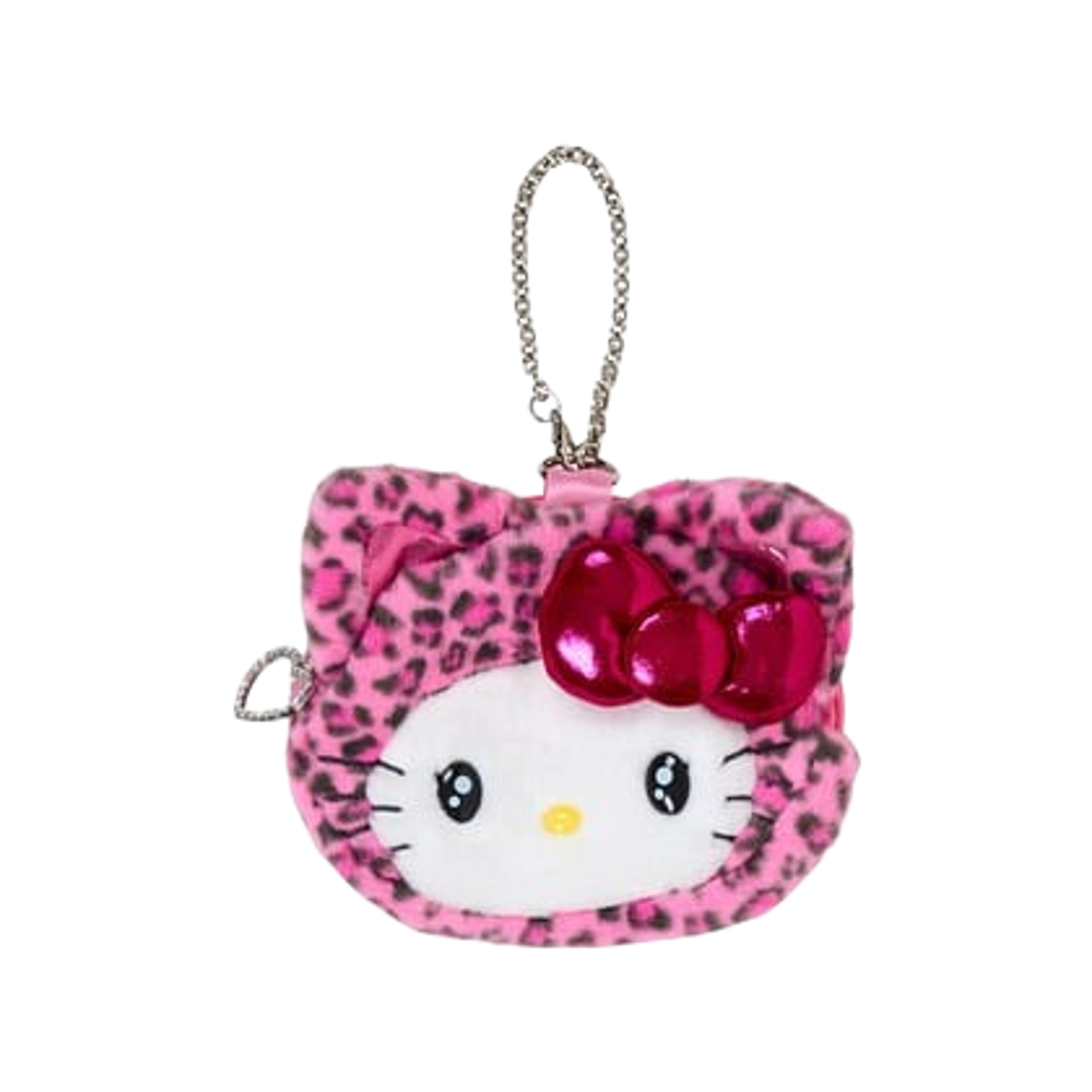283592 Sanrio Hello Kitty Sanrio Gyaruneko Face Shaped Pouch Pink