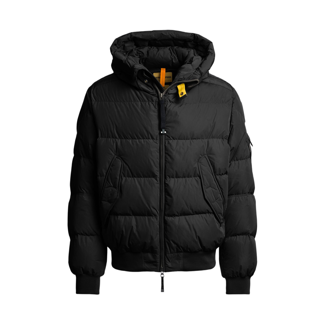 25WMPMPUHF02P170541 Parajumpers Wilmont Hooded Bomber Black - 25FW