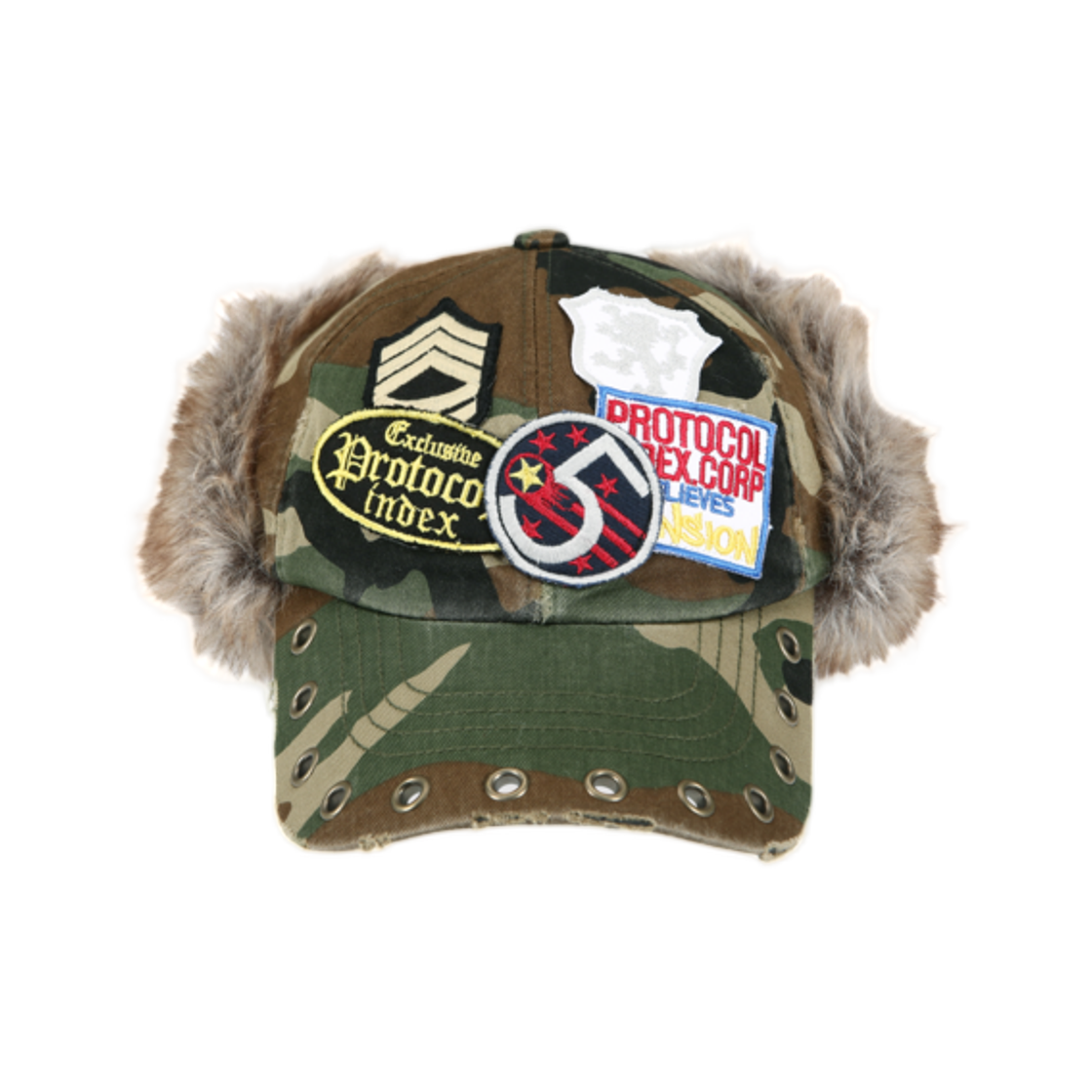 프로토콜 인덱스 카모 트루퍼캡 카모(Protocol Index Camo Trooper Cap Camo)
