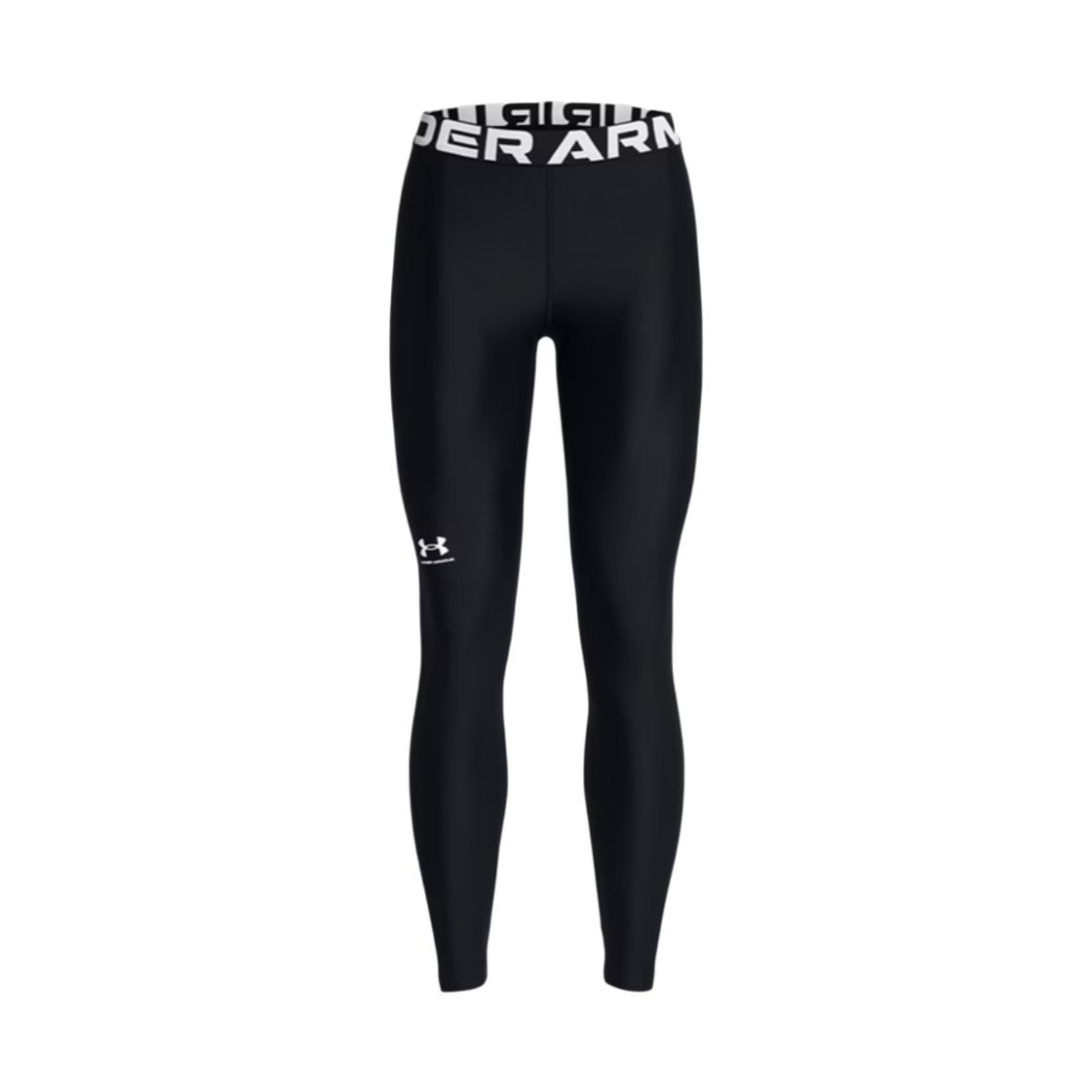 1383559-001 (W) Under Armour HeatGear Leggings Black White