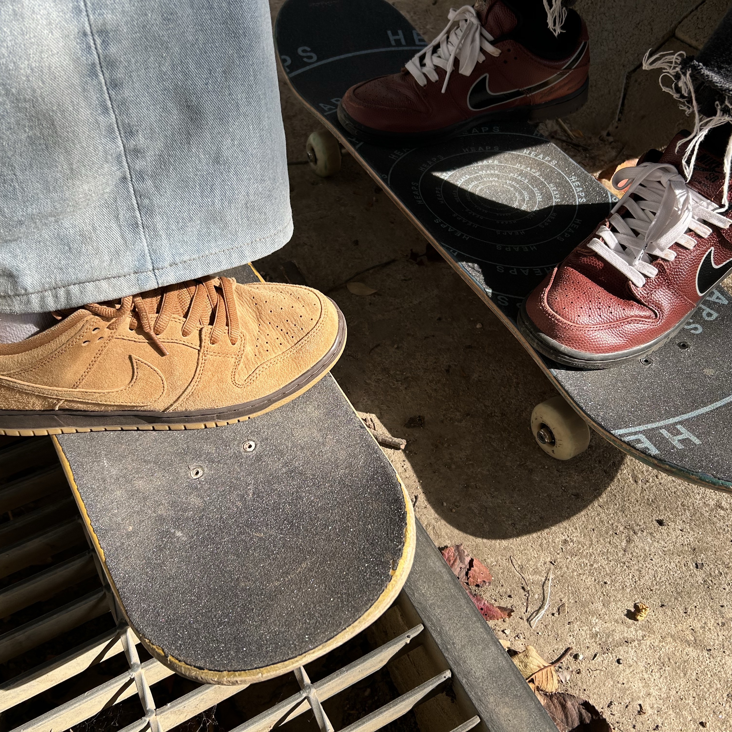 Nike SB Dunk Low Pro Wheat 2023 착용 스타일 - 1