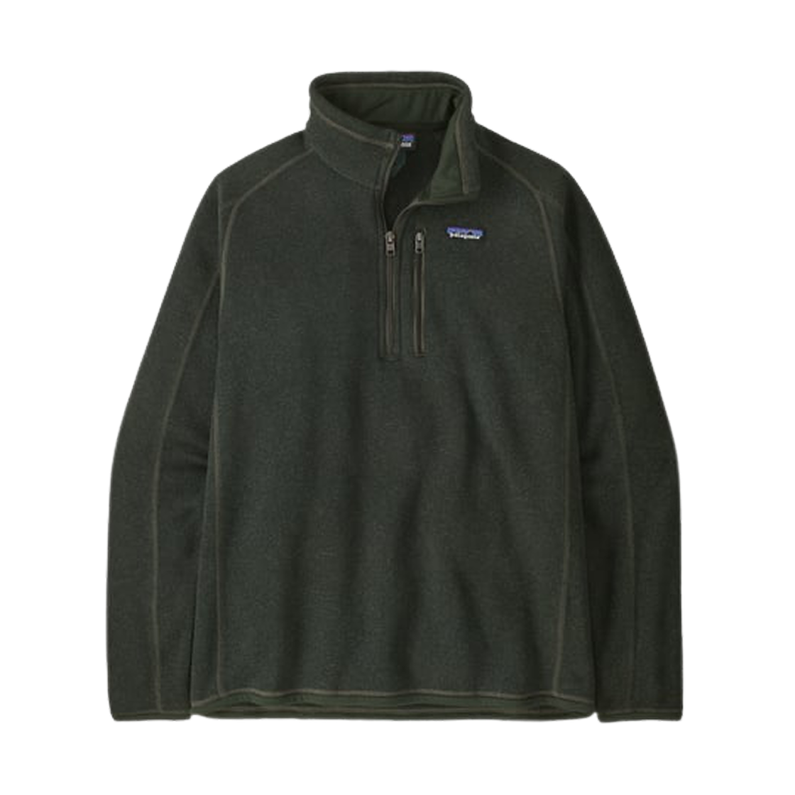 25523 Patagonia Better Sweater 1/4 Zip Fleece Old Growth Green