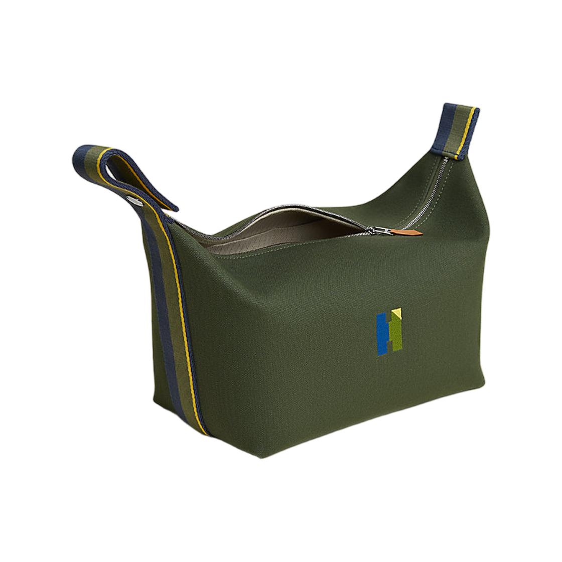 에르메스 라지 브리드 어 브랙 H 파빌리옹 케이스 카키(Hermes Large Bride-A-Brac H Pavillon Case Khaki) - 2