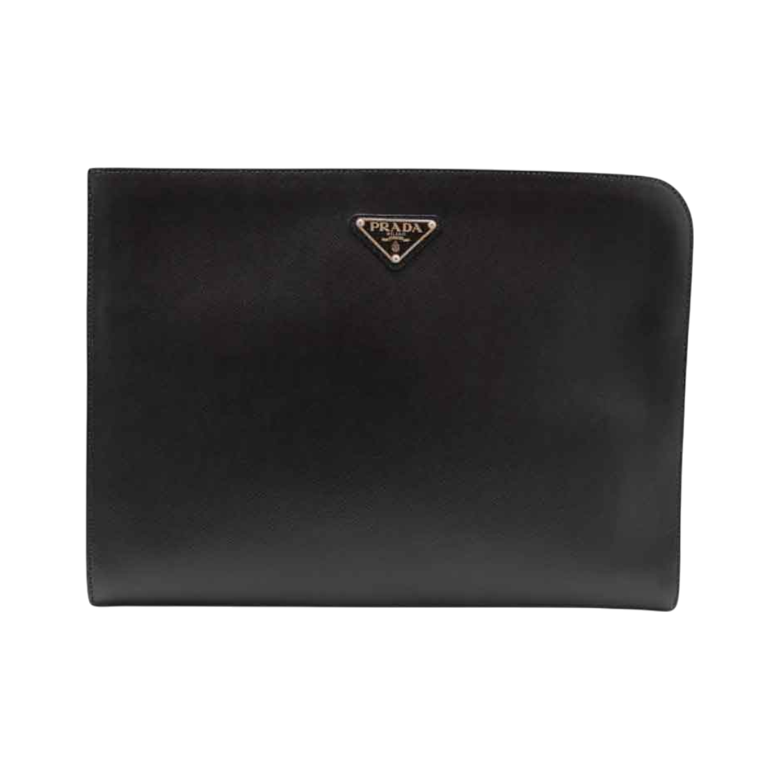 ITBUOU43S6L2 Prada Triangle Logo Saffiano Clutch 2VN003