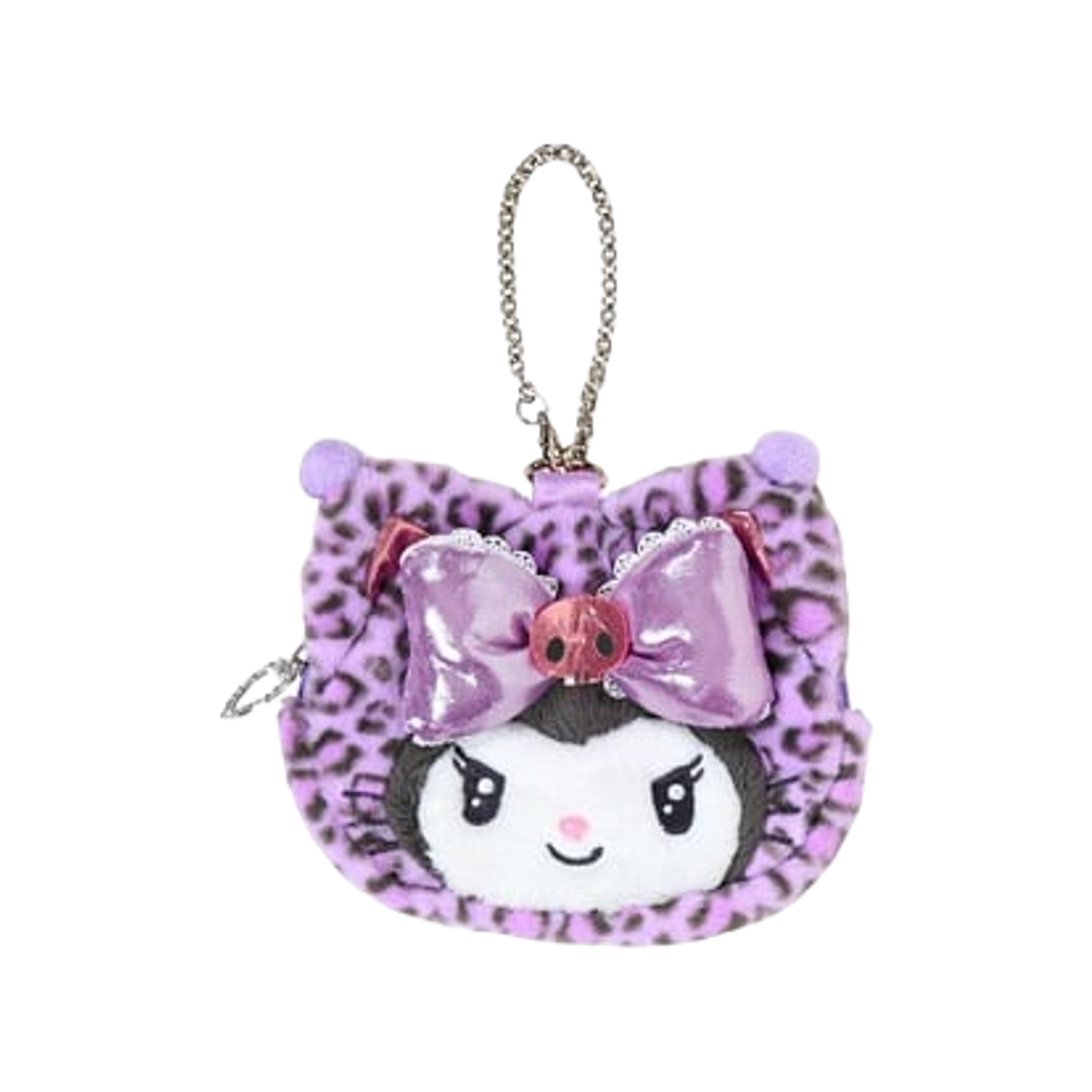 283720 Sanrio Kuromi Sanrio Gyaruneko Face Shaped Pouch