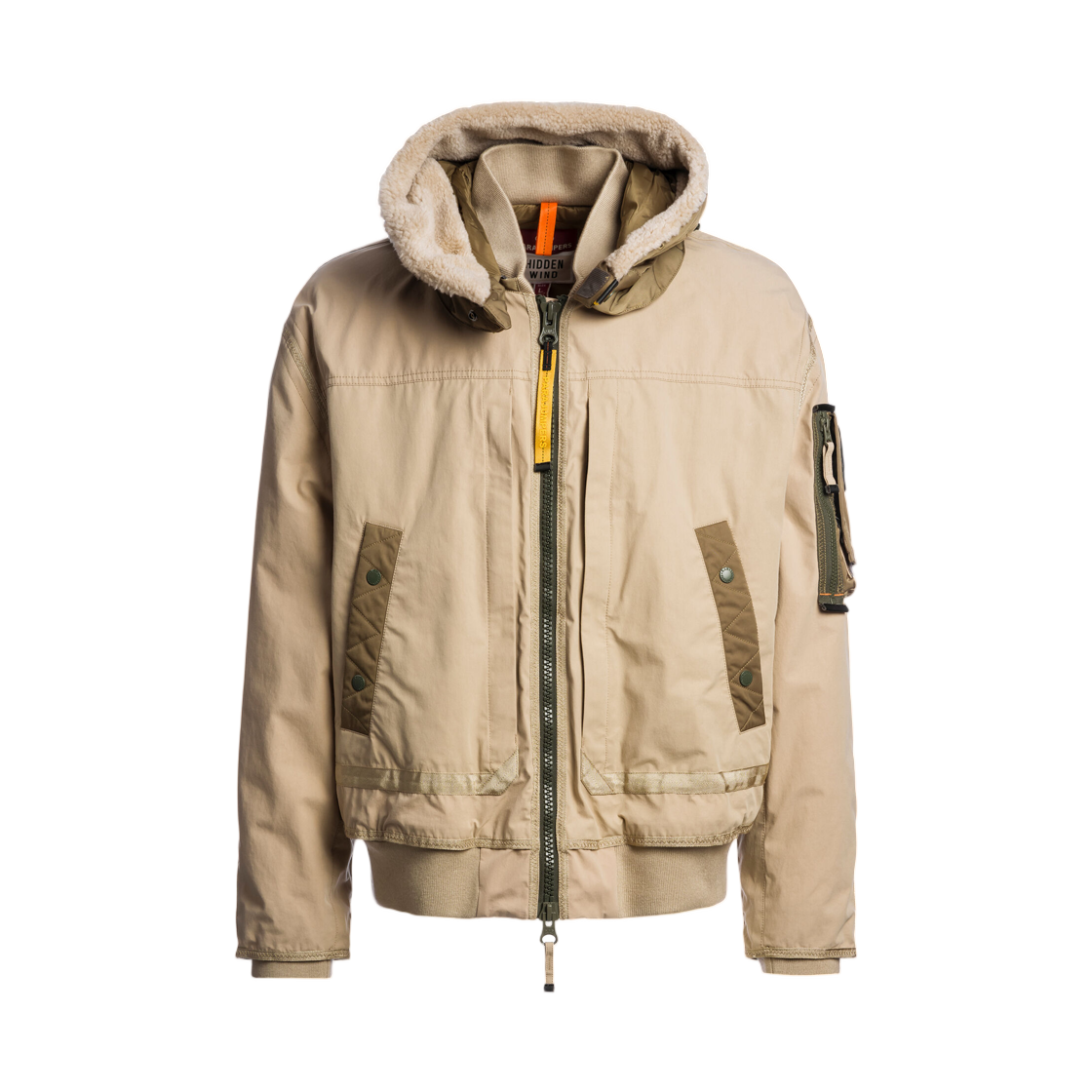 25WMPMJKHW01P09B039 Parajumpers Gold B. Hooded Bomber Sunkissed Earth - 25FW