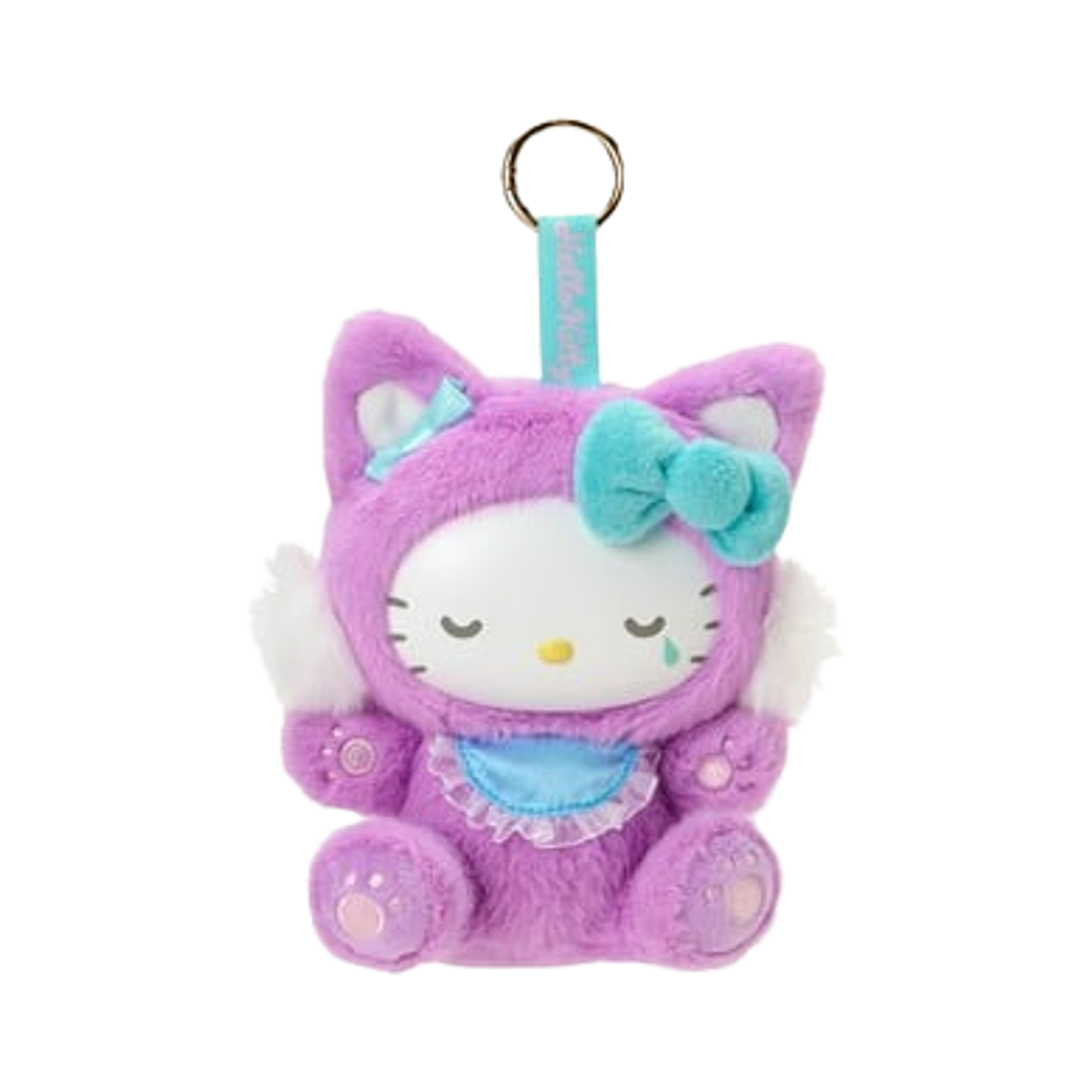 770418 Sanrio Hello Kitty Fine Face Cat Purple