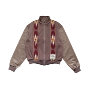 Kapital Smooth Jersey Kochi & Zephyr Track Jacket Light Brown