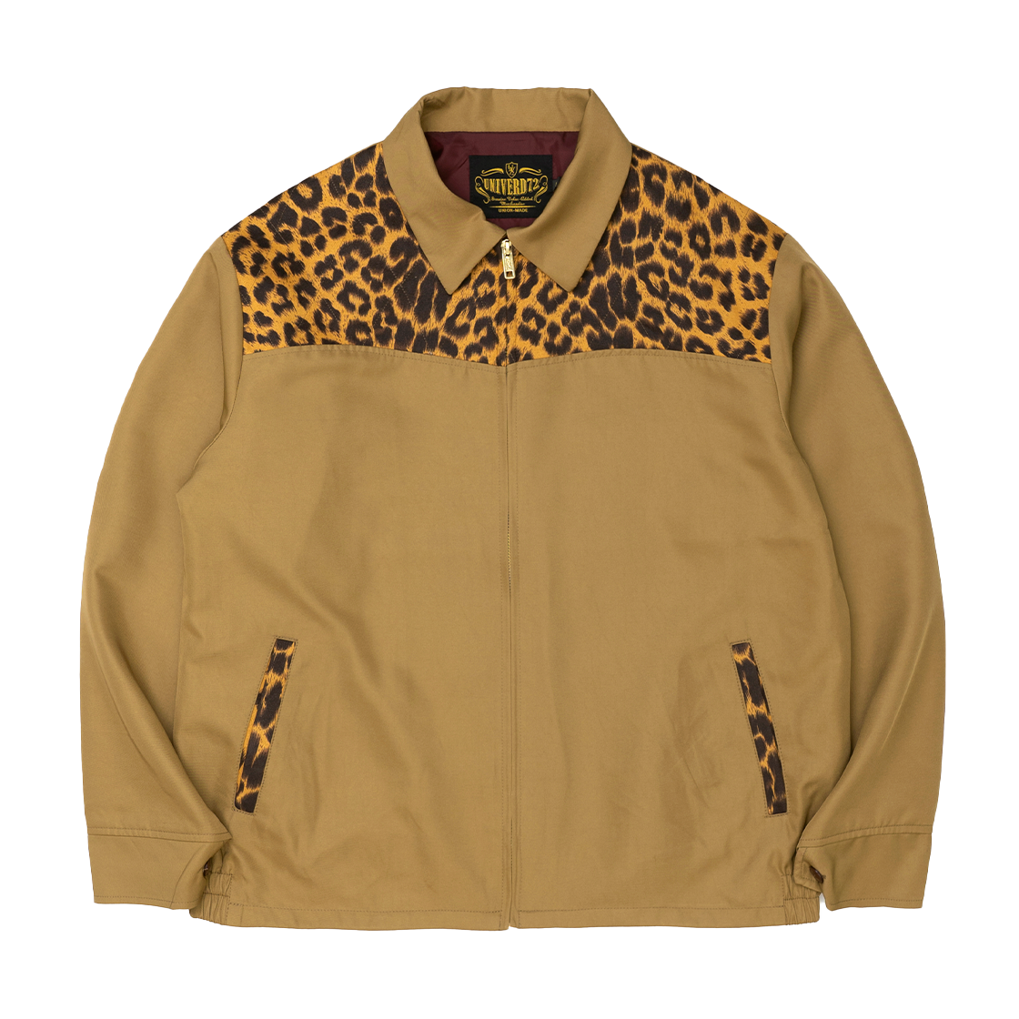 51553BE Houston Japan UNIVERD72 Swing Top Leopard Beige 51553