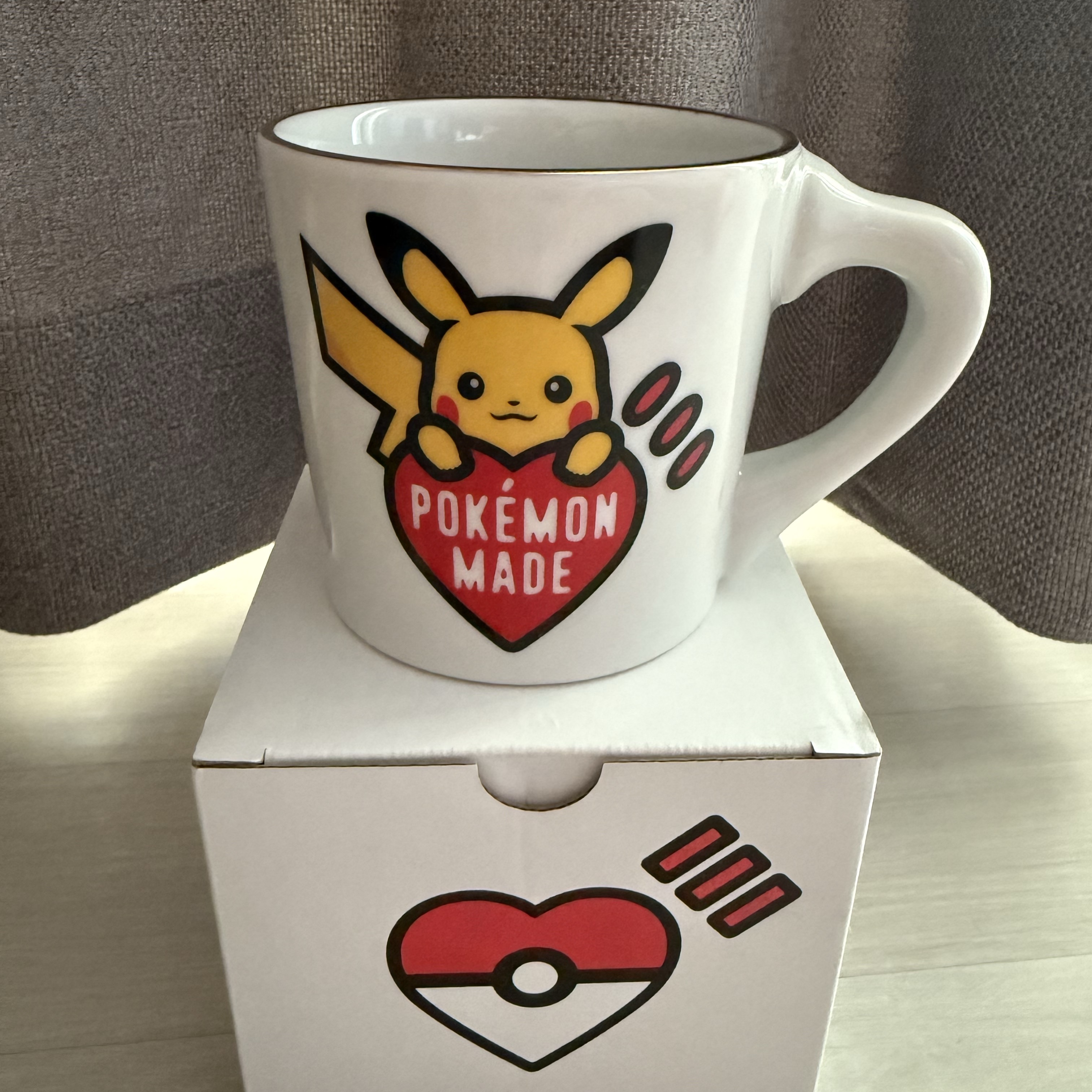 휴먼 메이드 x 포켓몬 메이드 커피 머그 화이트 | Human Made | KREAM