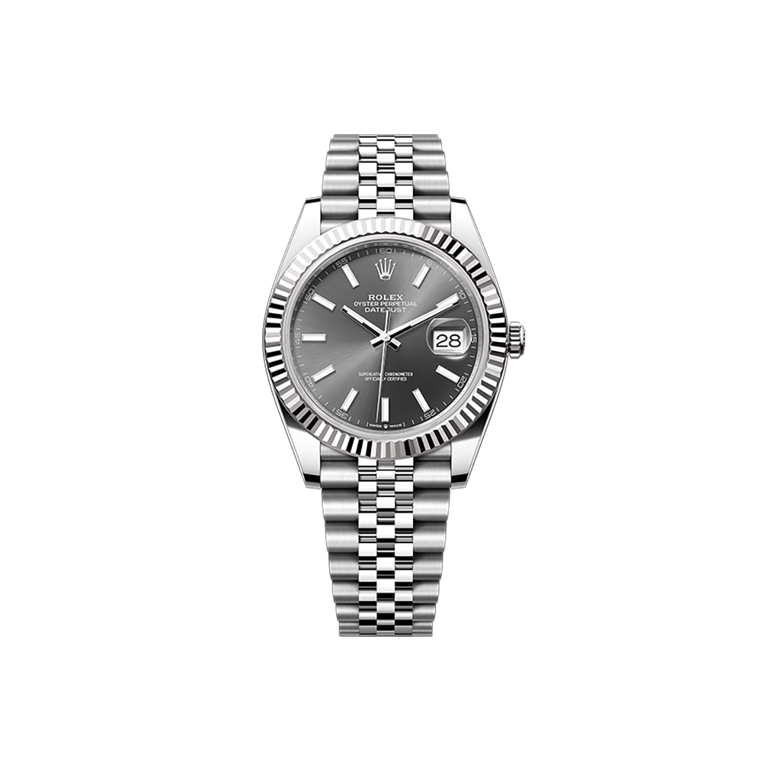 ITURG2CAHDBC Rolex Datejust 41 - 126334 Slate Bar Jubilee No. 6710