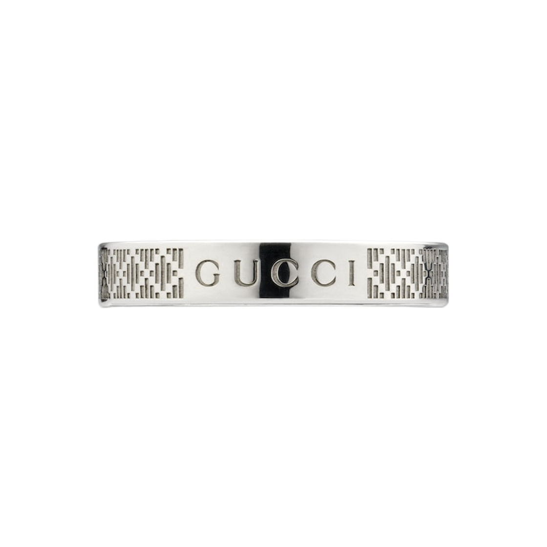 구찌 디아만테 씬 링 925 스털링 실버(Gucci Diamante Thin Ring 925 Sterling Silver)