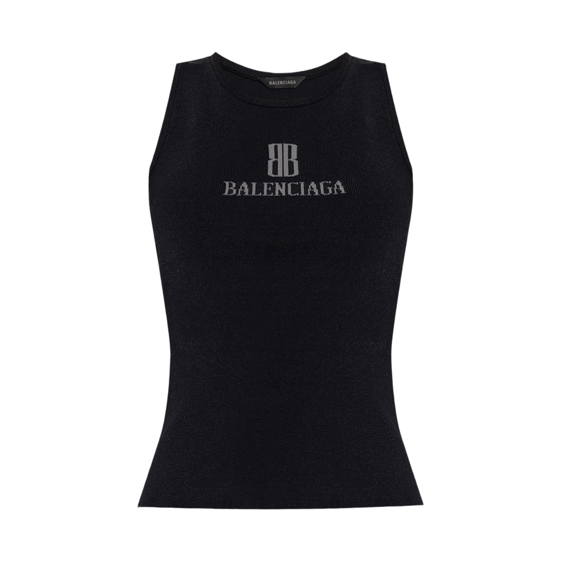 835500T52311369 (W) Balenciaga Nano BB Tank Top Black