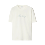 Burberry Rain or Shine Cotton T-shirt Chalk White