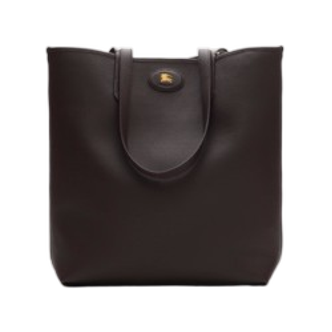 81190641 Burberry Reversible Bloomsbury North South Tote Sand Beige Peat Brown