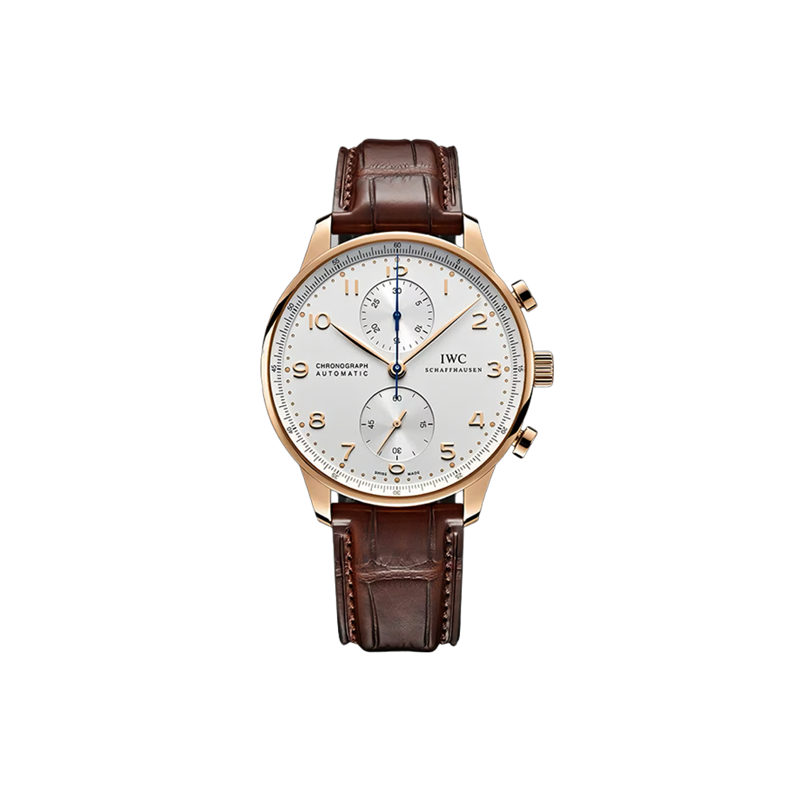 IT6U9WWI6JVI IWC Portuguese Chronograph 40.9 - IW371480 White Arabic + Dot No. 6651