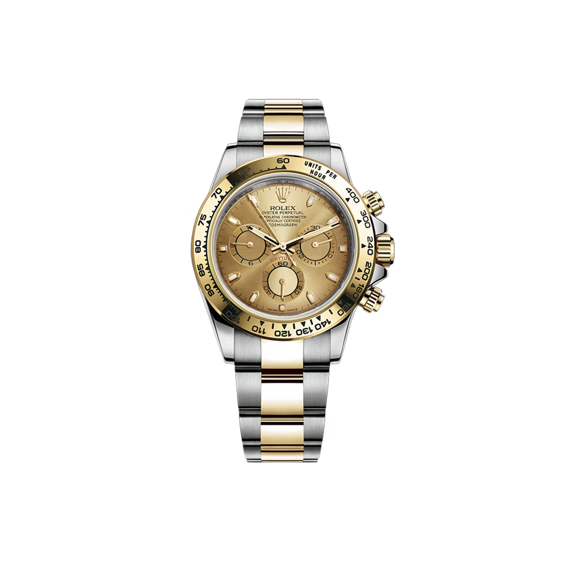ITOGSNKE9DIP Rolex Daytona 40mm Champagne Bar Oyster No. 6795