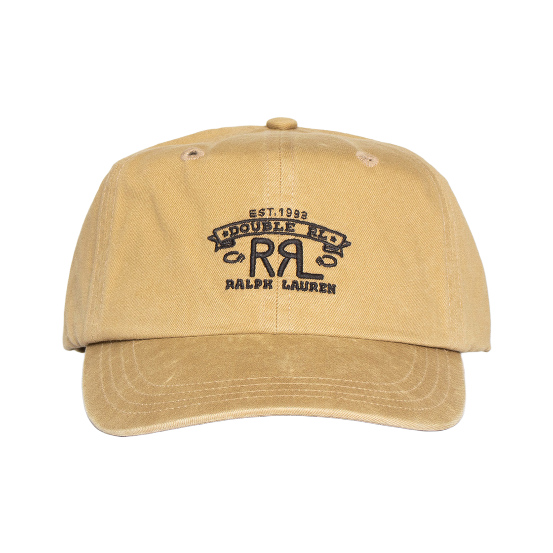 더블알엘 랜치 로고 트윌 볼 캡 카키(Double RL Ranch Logo Twill Ball Cap Khaki)