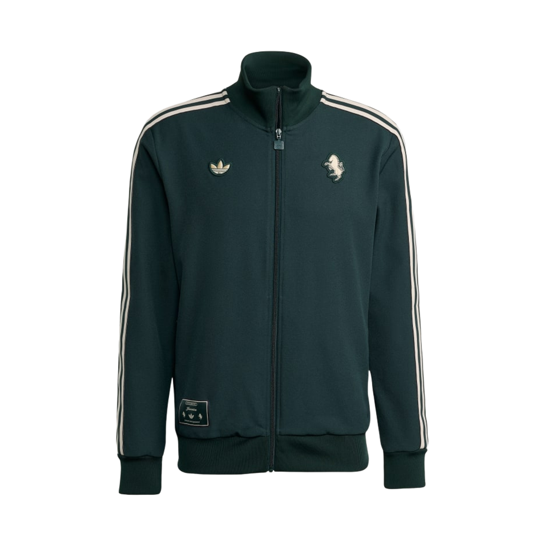 아디다스 유벤투스 테라스 아이콘 트랙 탑 쉐도우 그린 - KR 사이즈(Adidas Juventus Terrace Icons Track Top Shadow Green - KR Sizing)